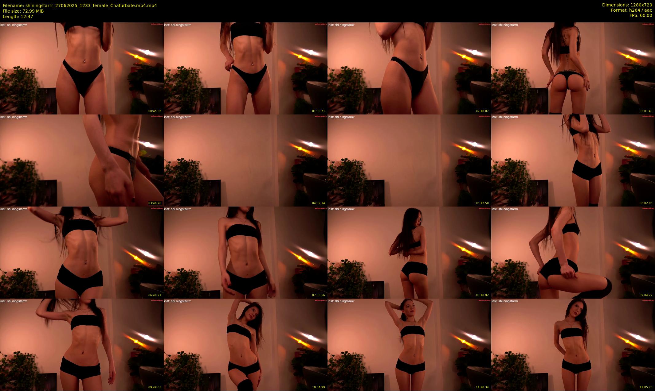 shiningstarrr — 13 minute Chaturbate female cam show recording, 720p, Jun 27, 2025