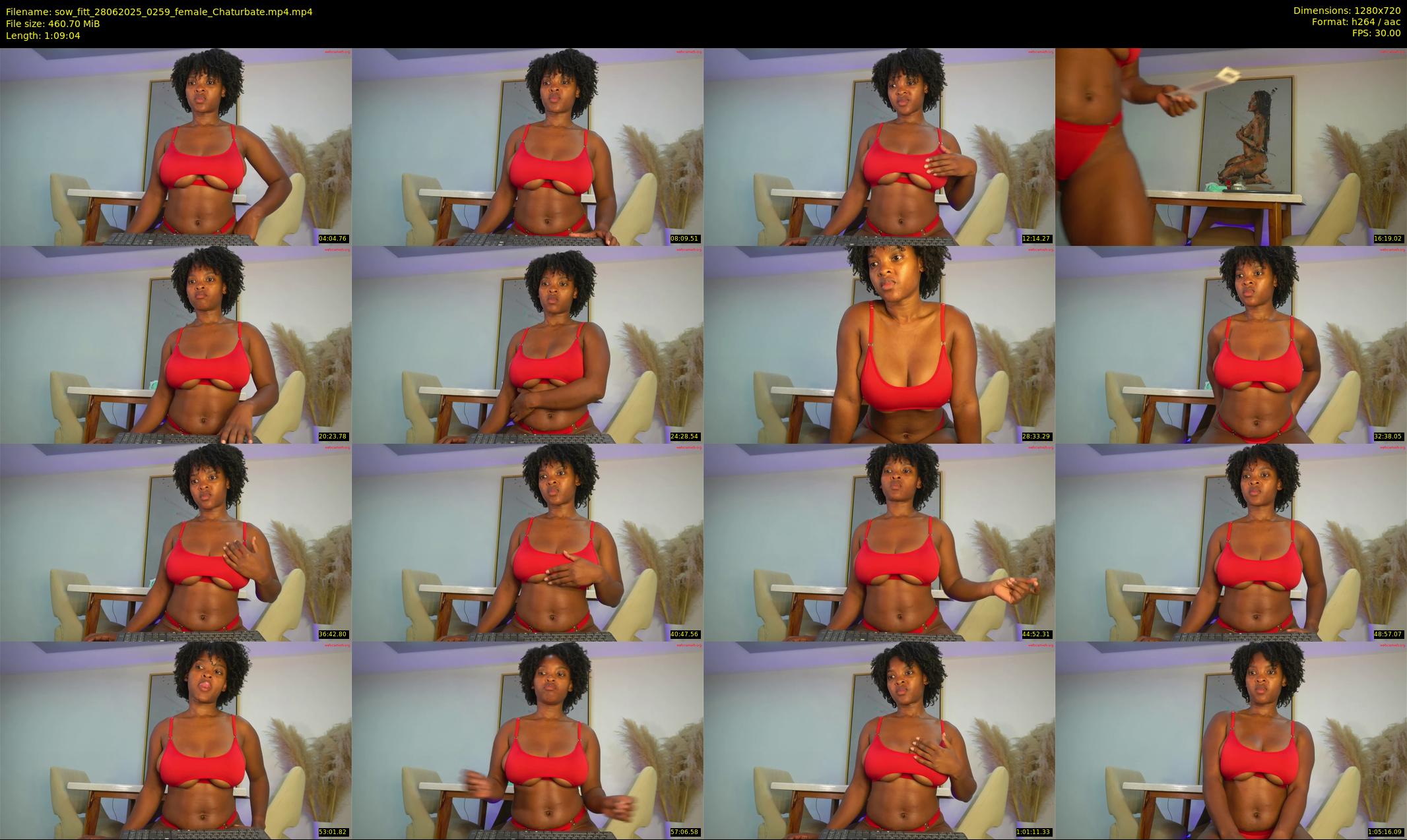 sow_fitt — 70 minute Chaturbate female cam show recording, 720p, Jun 28, 2025