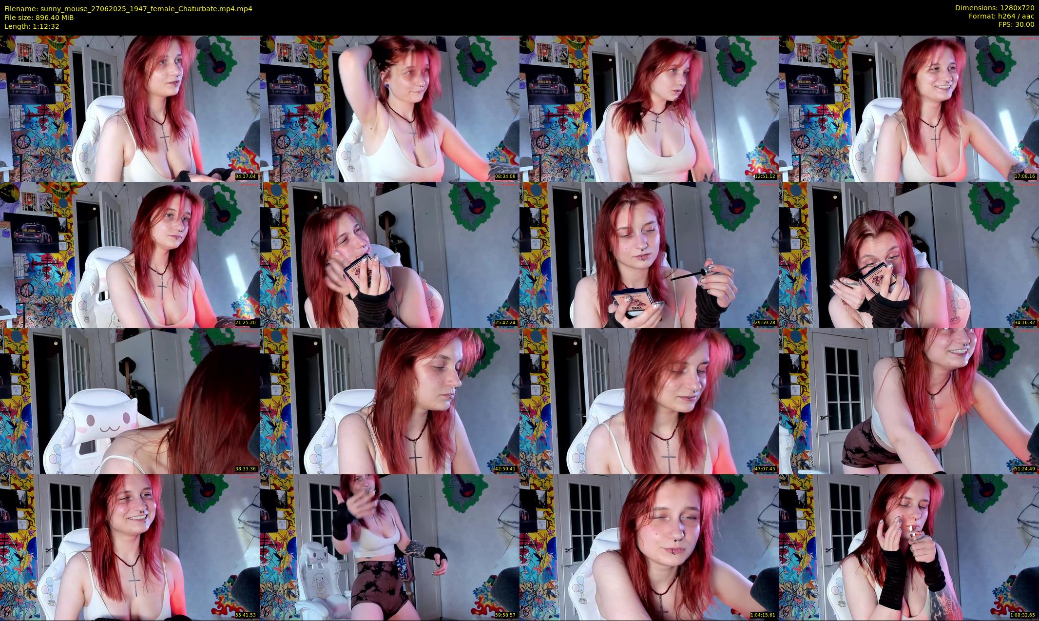 sunny_mouse — 73 minute Chaturbate female cam show recording, 720p, Jun 27, 2025