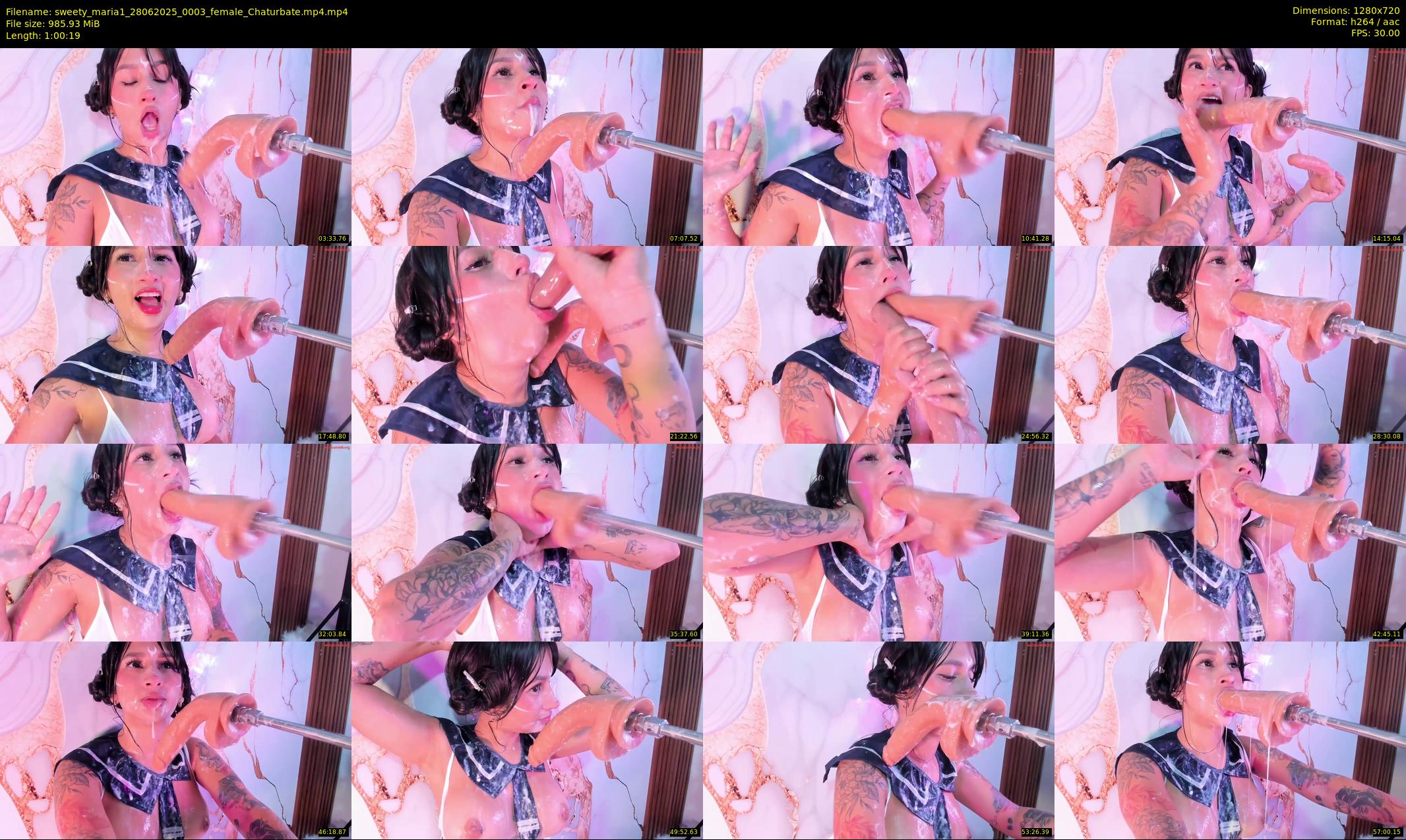 sweety_maria1 — 61 minute Chaturbate female cam show recording, 720p, Jun 28, 2025