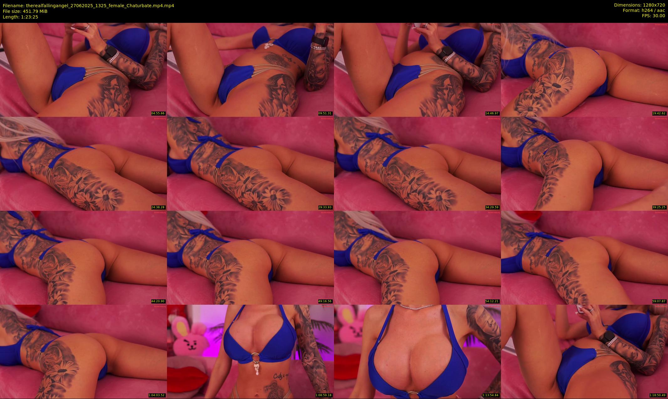 therealfallingangel — 84 minute Chaturbate female cam show recording, 720p, Jun 27, 2025