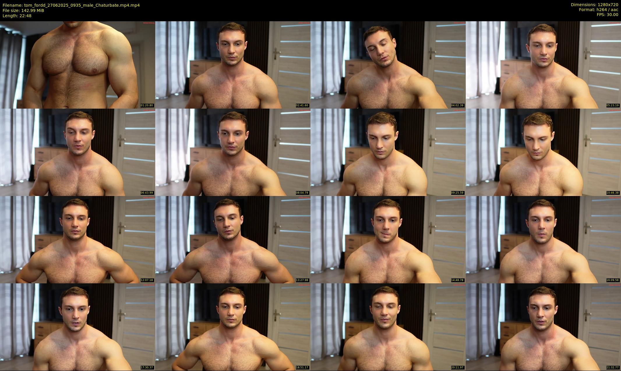 tom_fordd — 23 minute Chaturbate male cam show recording, 720p, Jun 27, 2025