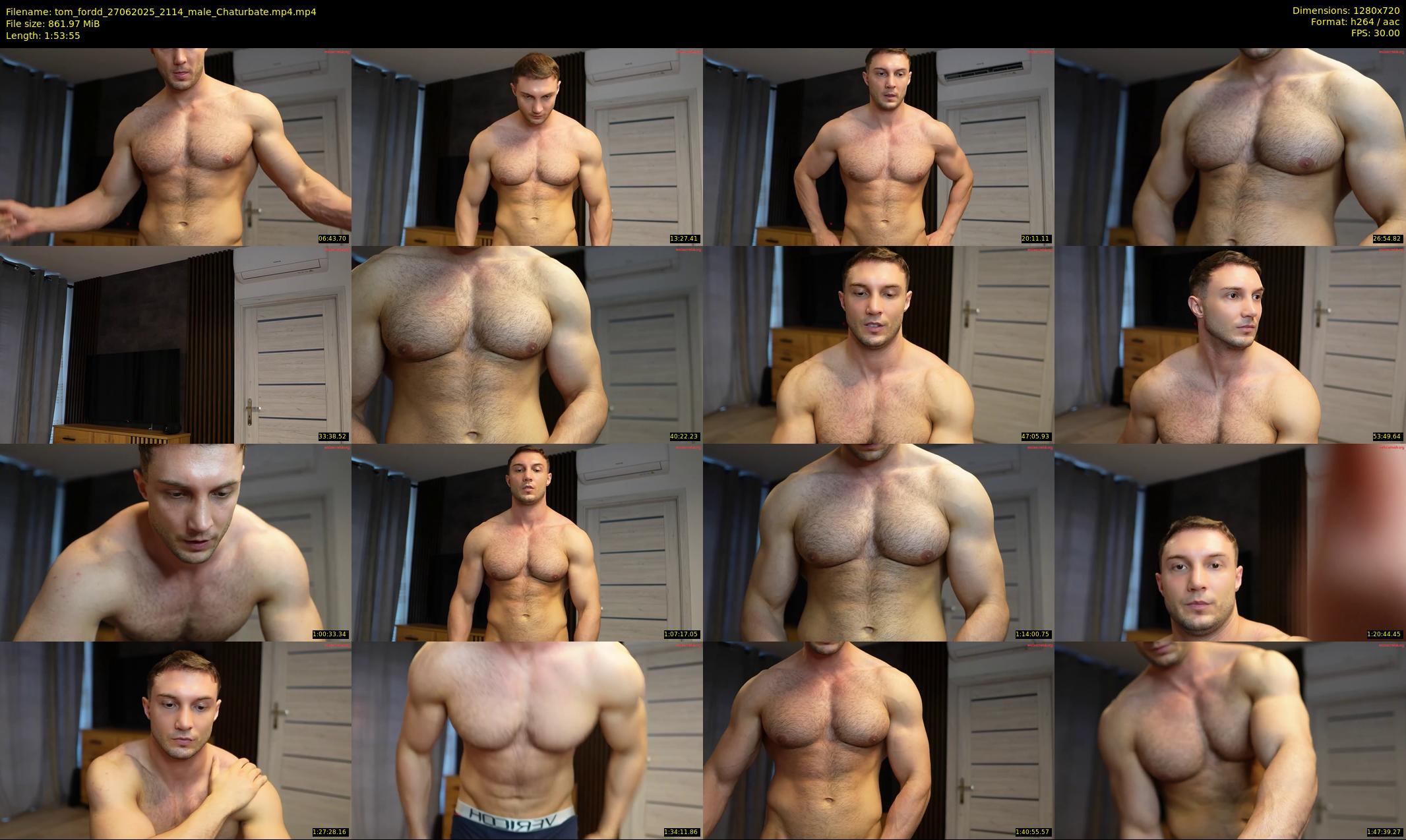 tom_fordd — 114 minute Chaturbate male cam show recording, 720p, Jun 27, 2025