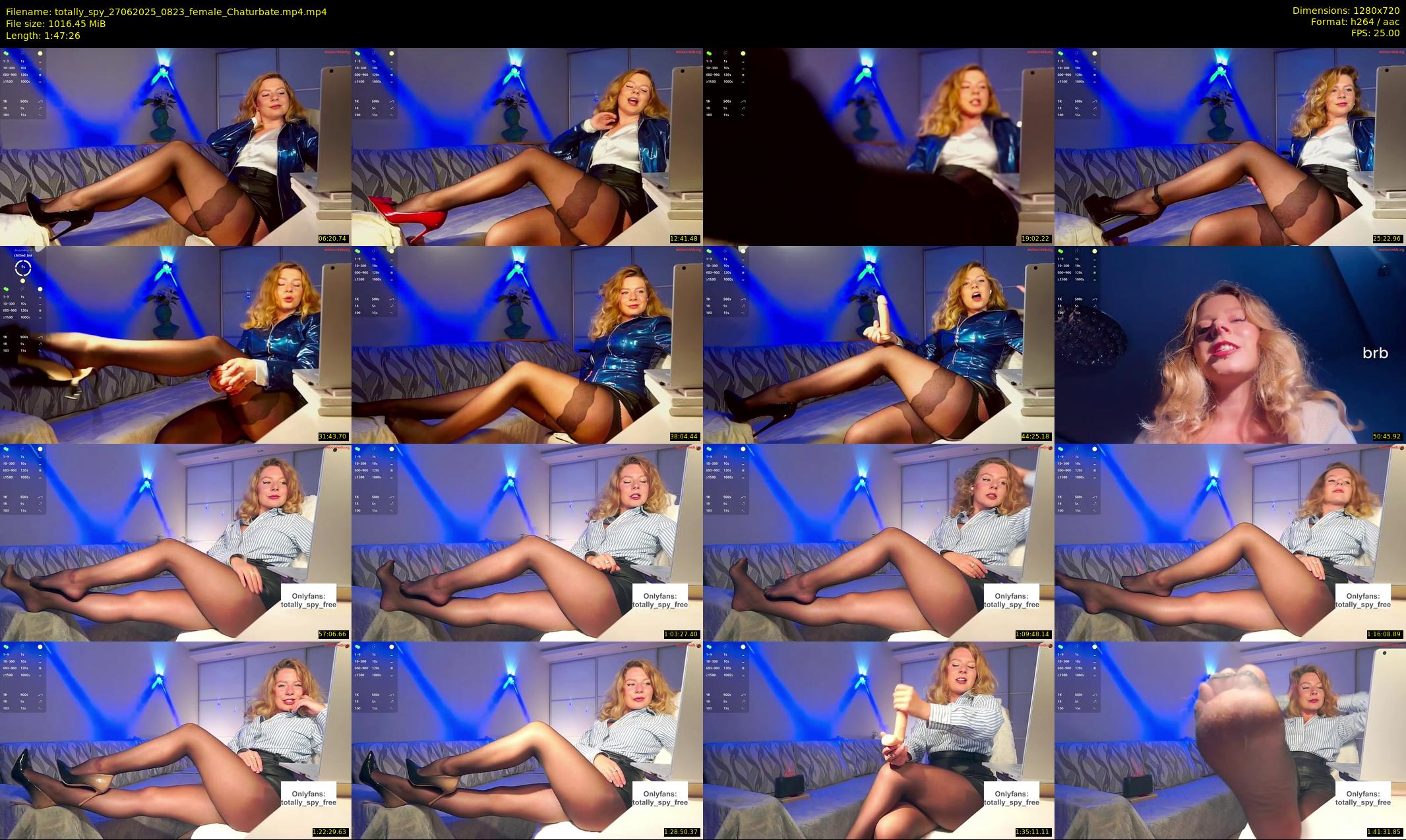 totally_spy — 108 minute Chaturbate female cam show recording, 720p, Jun 27, 2025