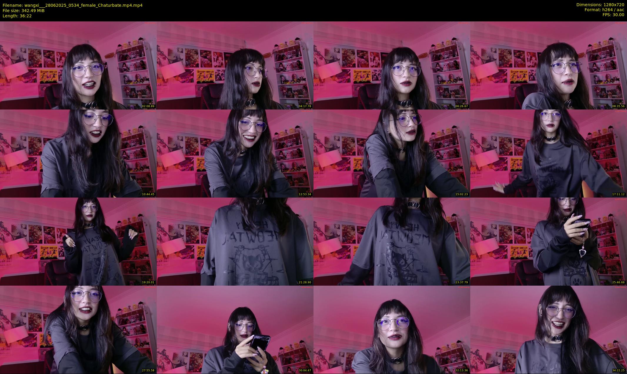 wangxi__ — 37 minute Chaturbate female cam show recording, 720p, Jun 28, 2025