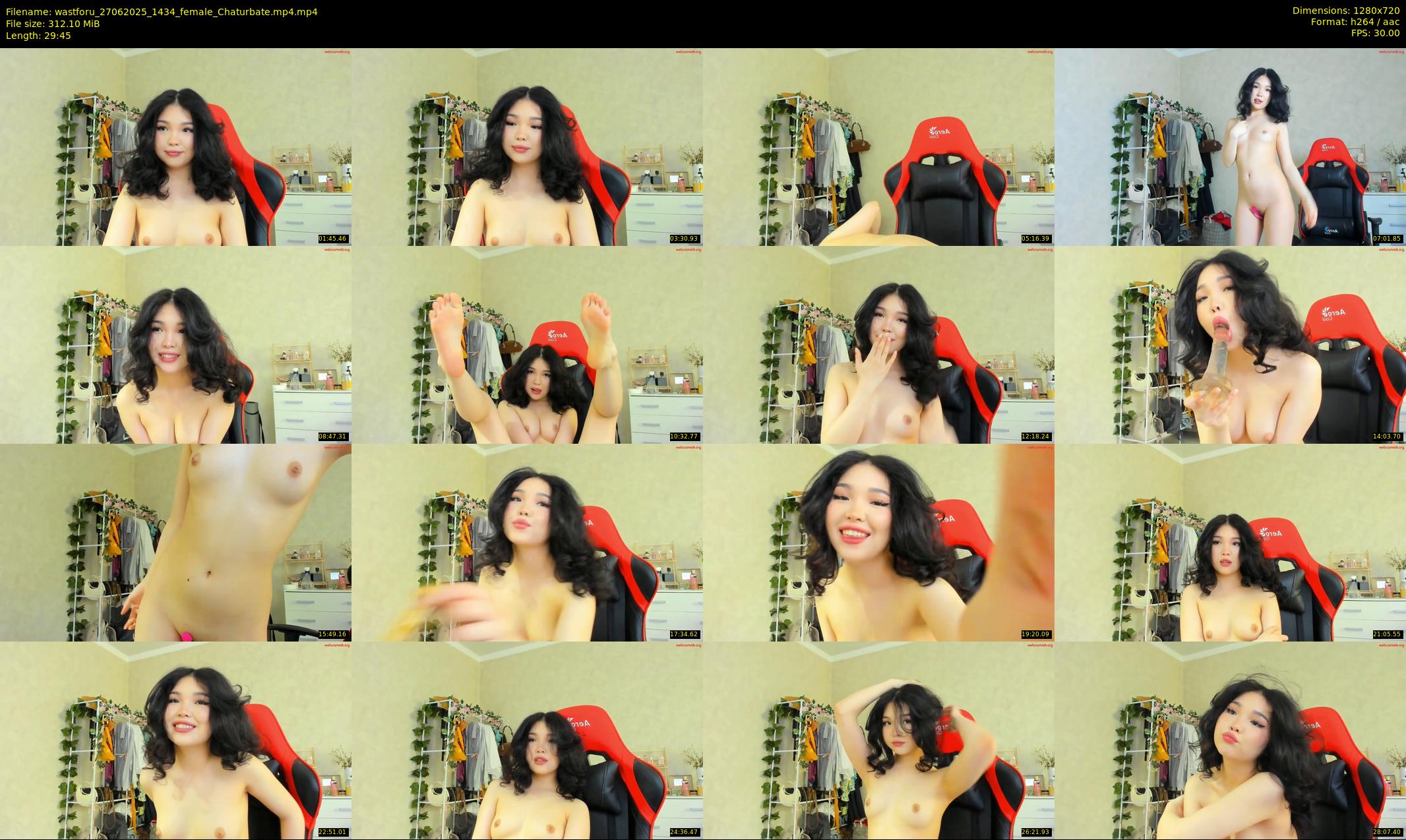 wastforu — 30 minute Chaturbate female cam show recording, 720p, Jun 27, 2025