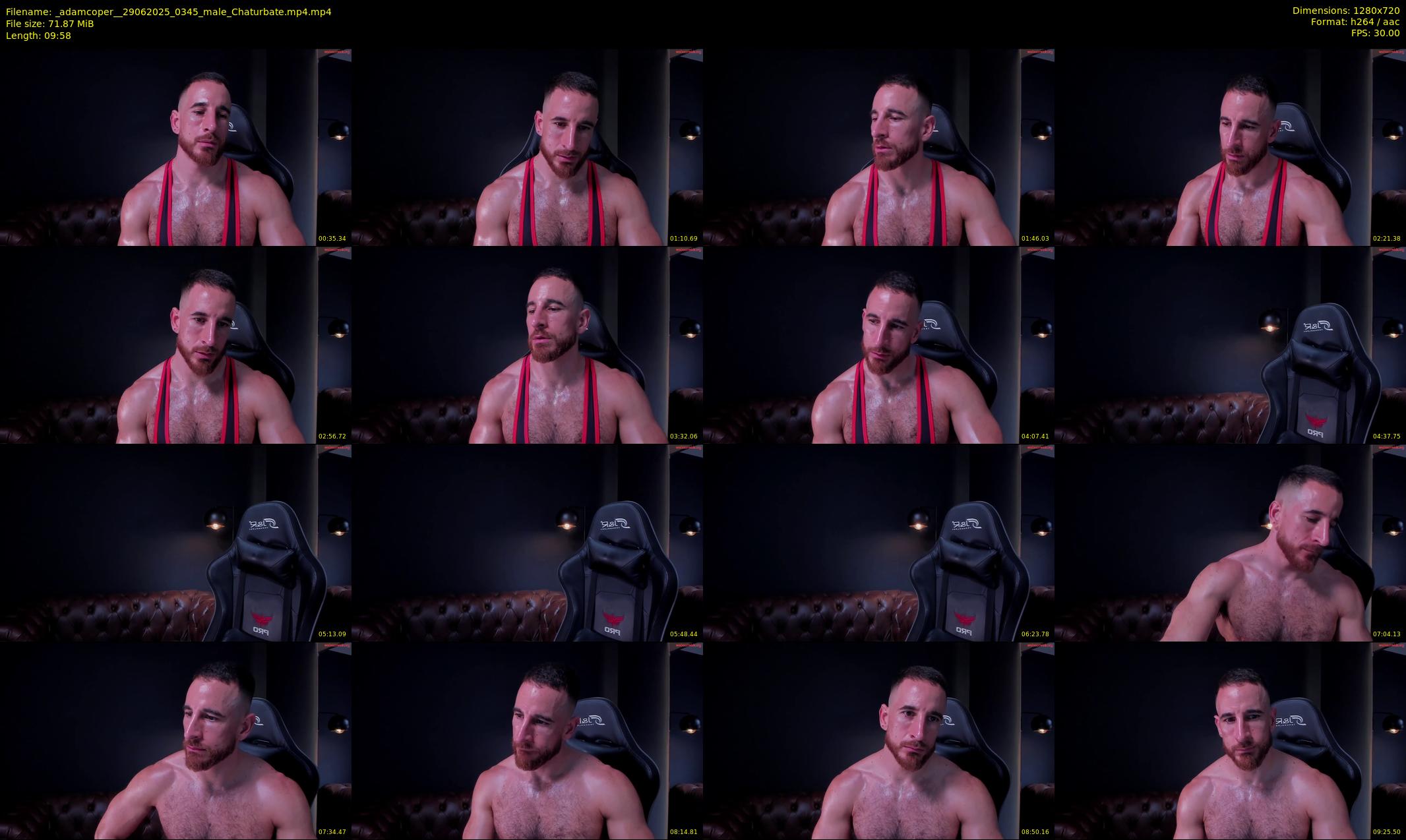 _adamcoper_ — 10 minute Chaturbate male cam show recording, 720p, Jun 29, 2025