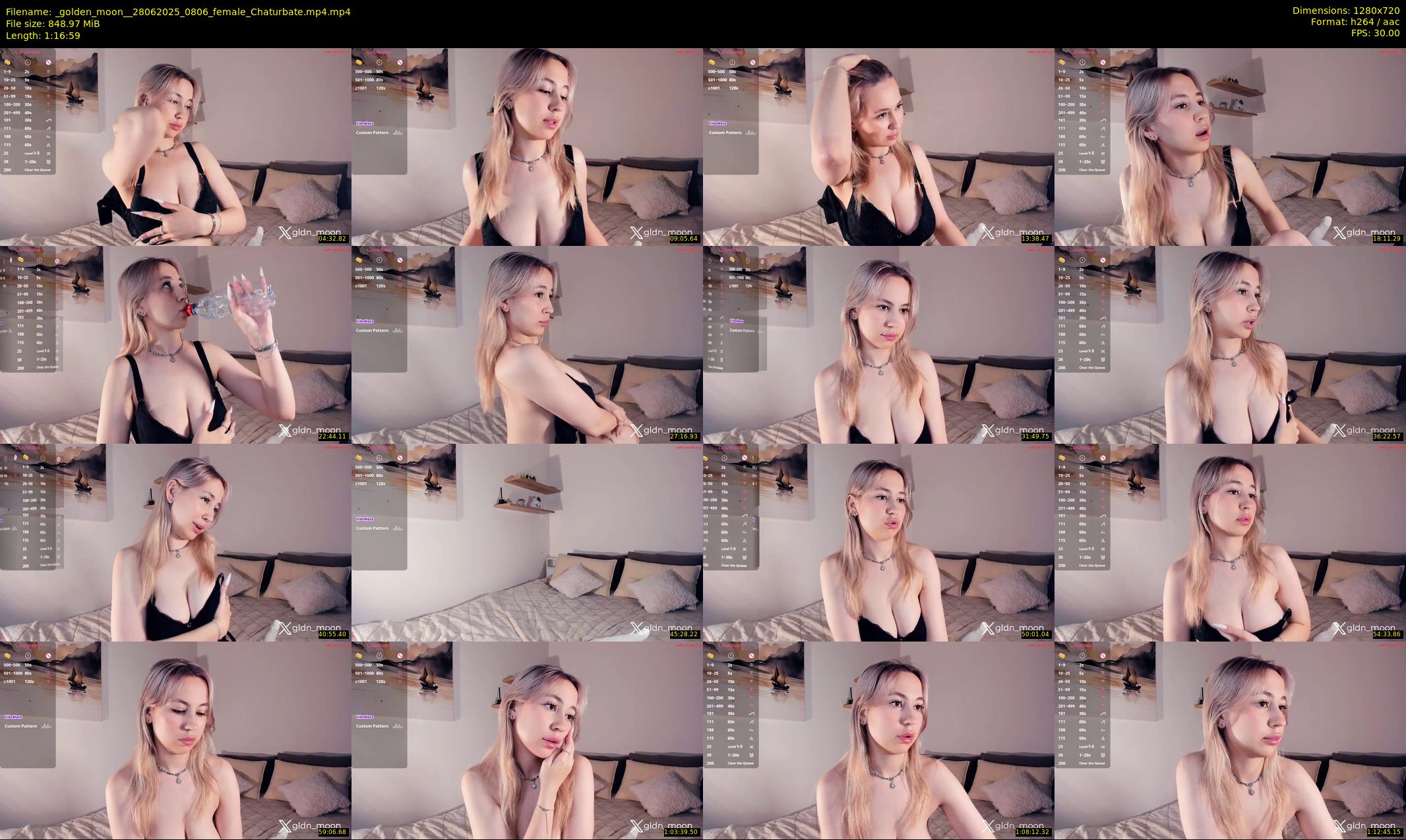 _golden_moon_ — 77 minute Chaturbate female cam show recording, 720p, Jun 28, 2025