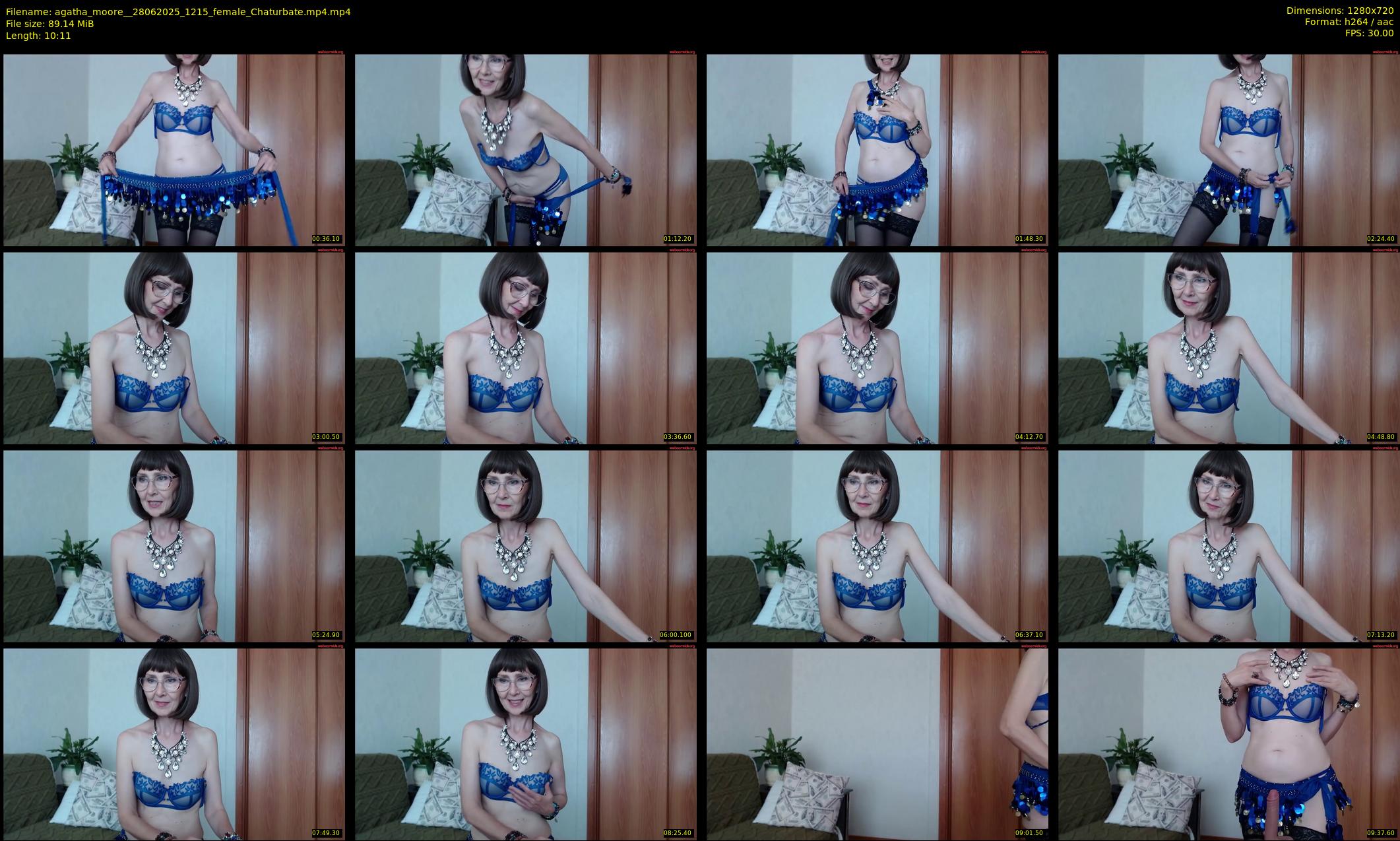agatha_moore_ — 11 minute Chaturbate female cam show recording, 720p, Jun 28, 2025