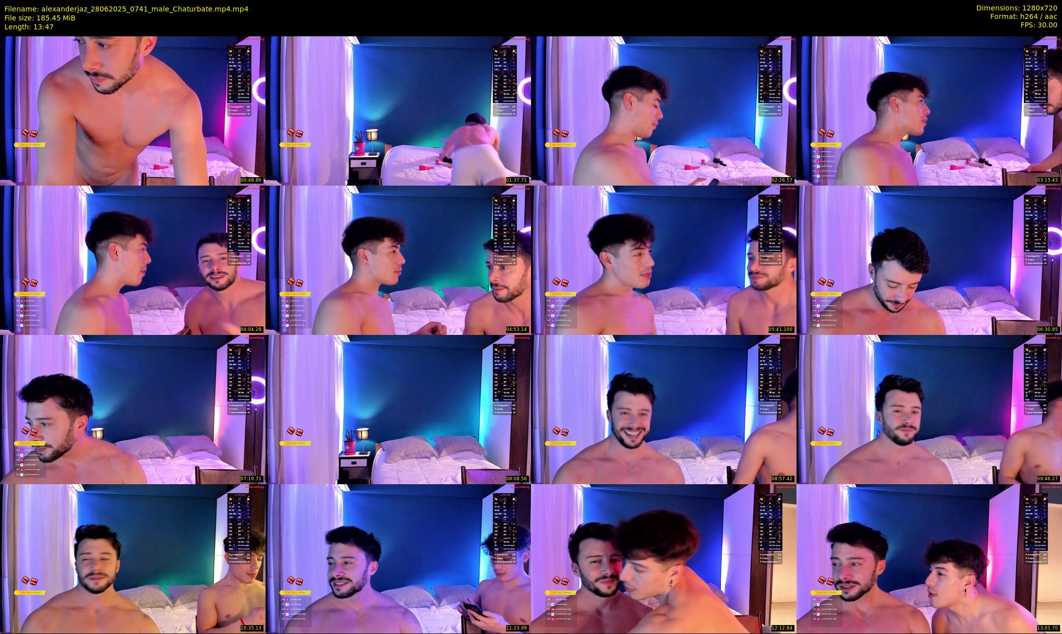 alexanderjaz — 14 minute Chaturbate male cam show recording, 720p, Jun 28, 2025