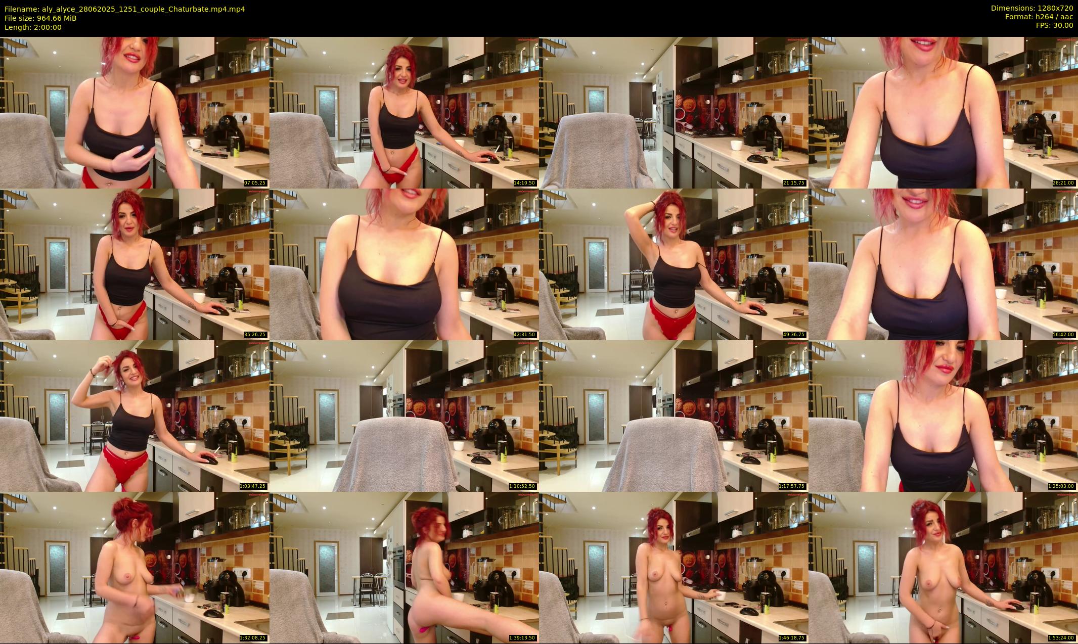aly_alyce — 120 minute Chaturbate female cam show recording, 720p, Jun 28, 2025