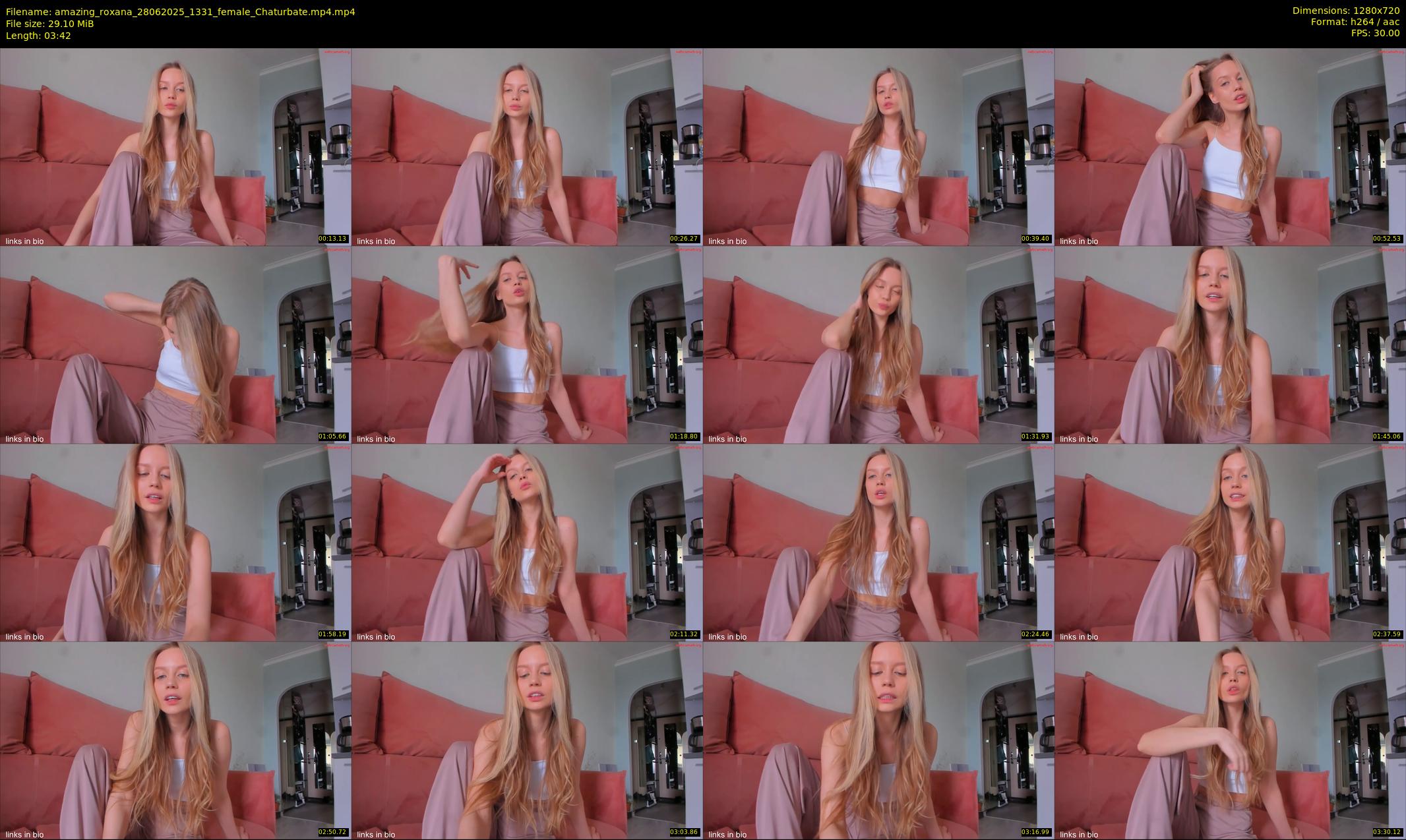 amazing_roxana — 4 minute Chaturbate female cam show recording, 720p, Jun 28, 2025