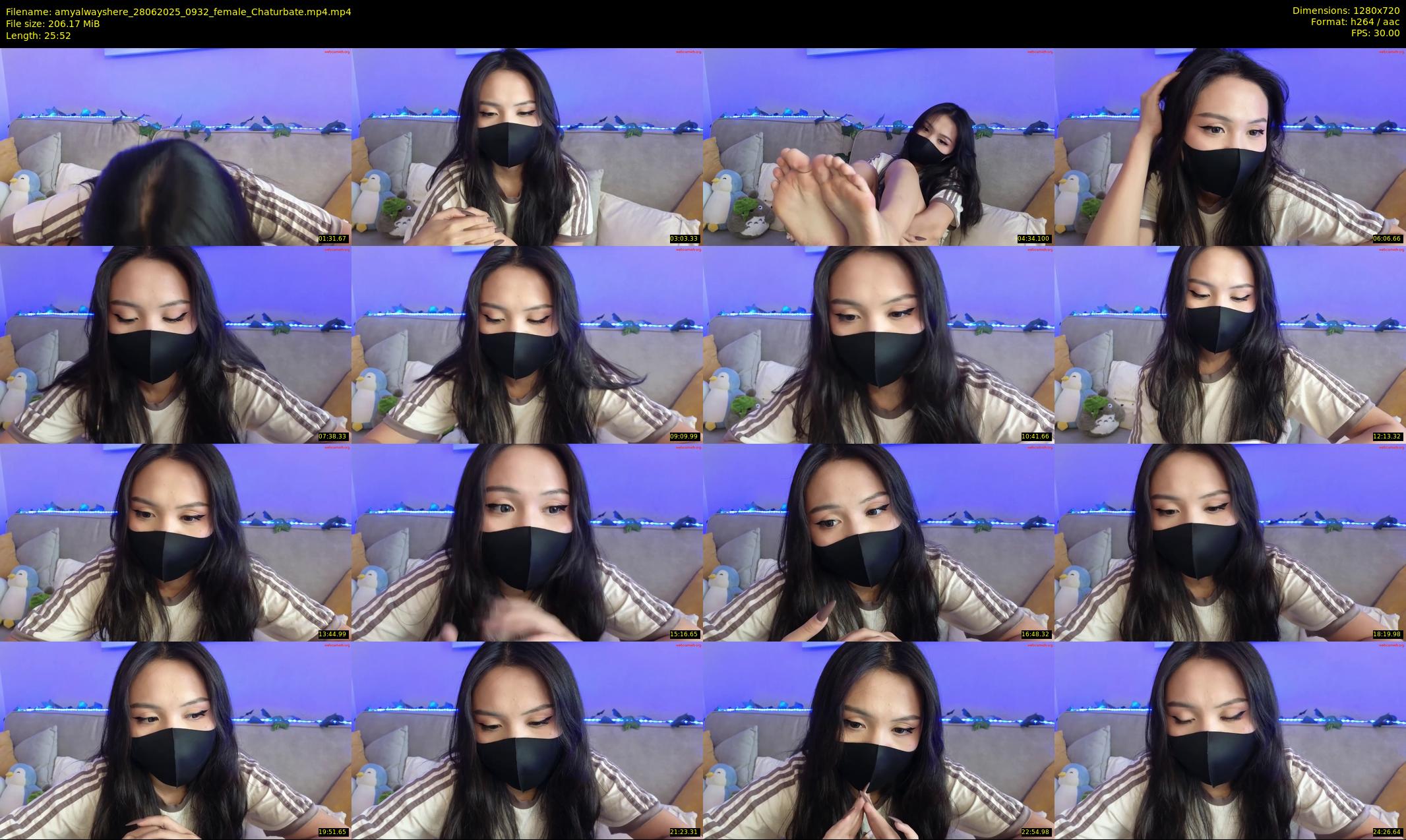 amyalwayshere — 26 minute Chaturbate female cam show recording, 720p, Jun 28, 2025