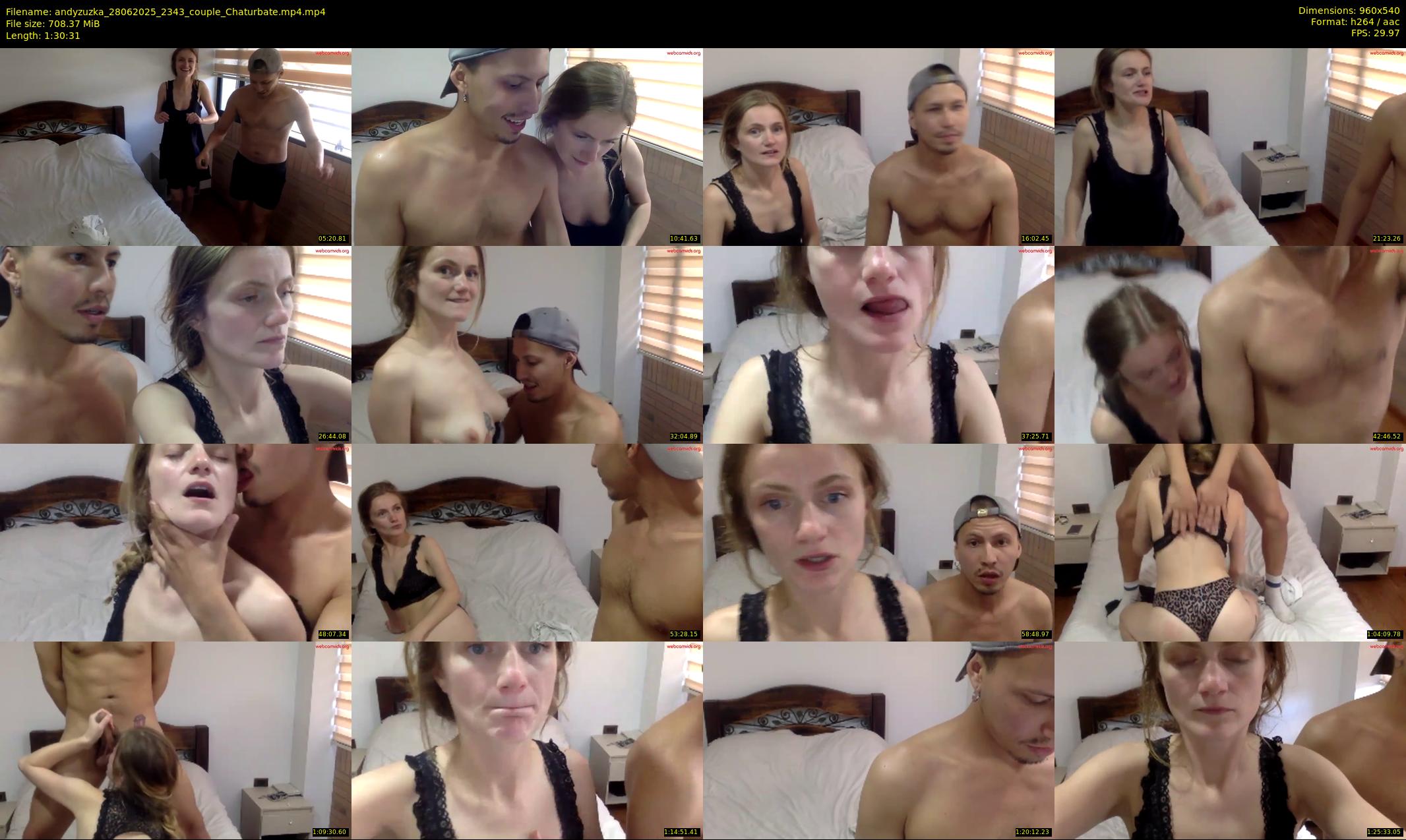 andyzuzka — 91 minute Chaturbate couple cam show recording, 480p, Jun 28, 2025