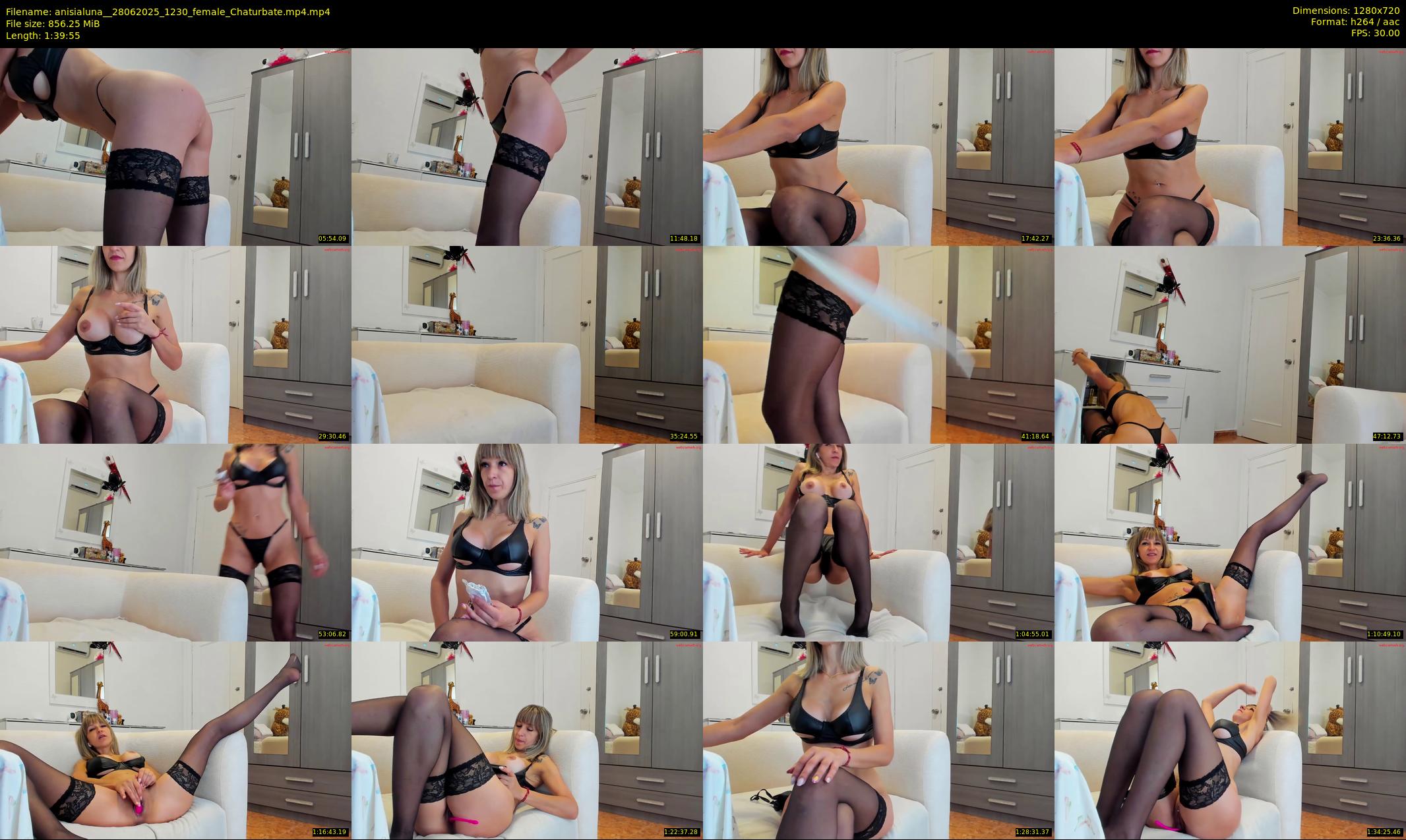 anisialuna_ — 100 minute Chaturbate female cam show recording, 720p, Jun 28, 2025