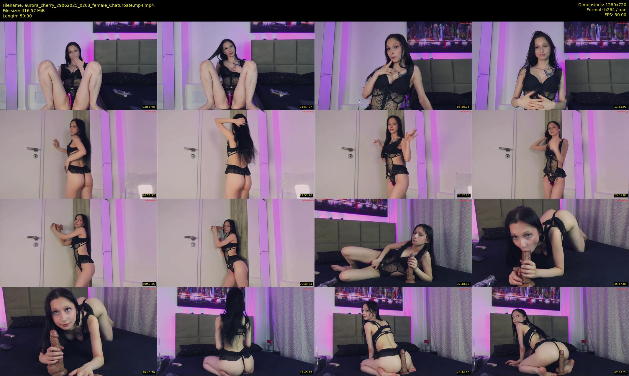 aurora_cherry — 51 minute Chaturbate female cam show recording, 720p, Jun 29, 2025