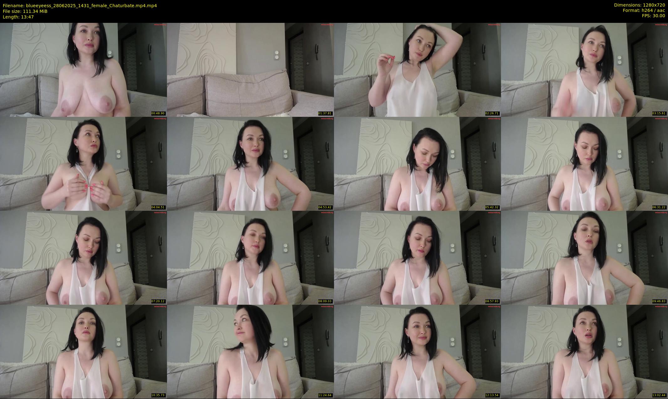 blueeyeess — 14 minute Chaturbate female cam show recording, 720p, Jun 28, 2025