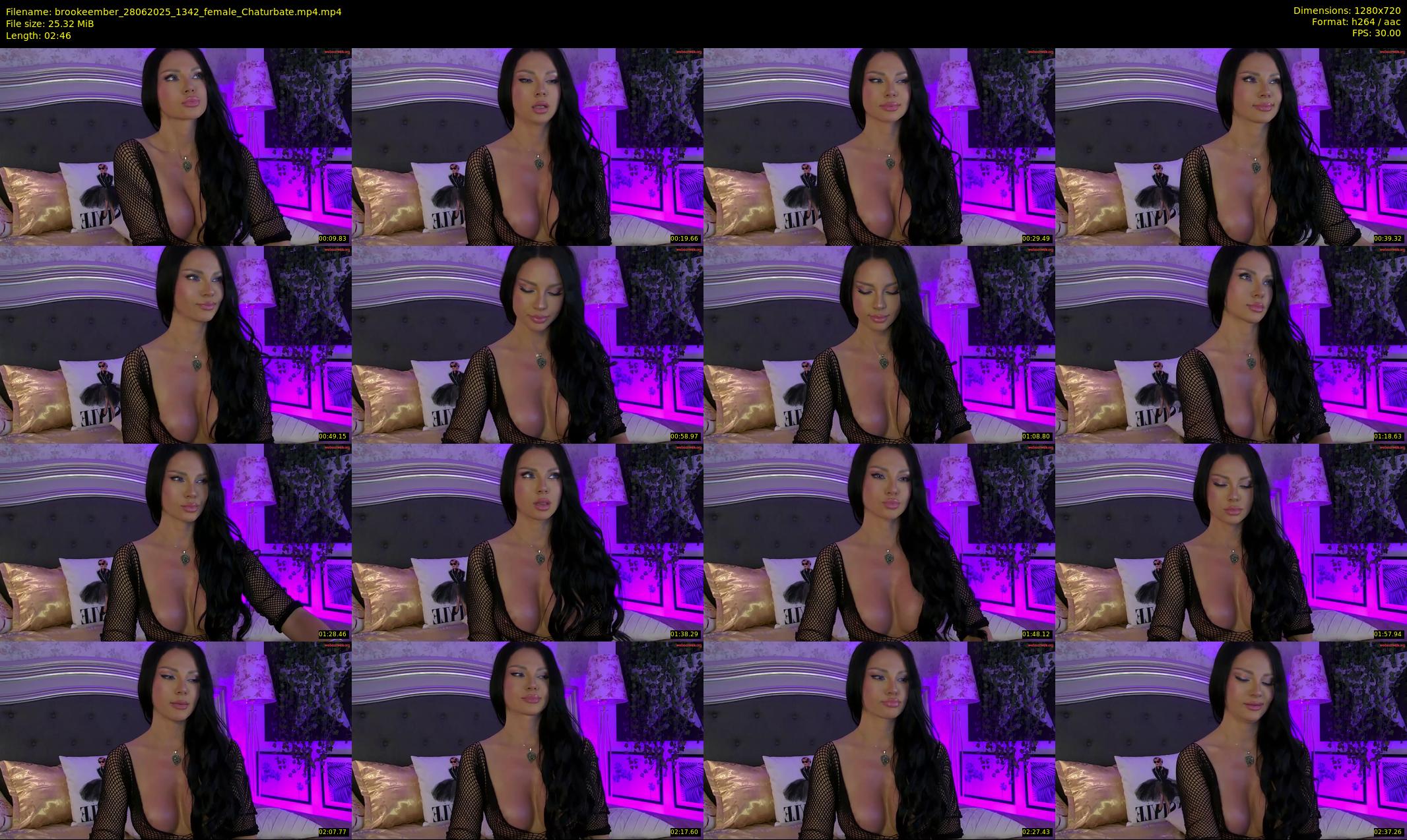 brookeember — 3 minute Chaturbate female cam show recording, 720p, Jun 28, 2025