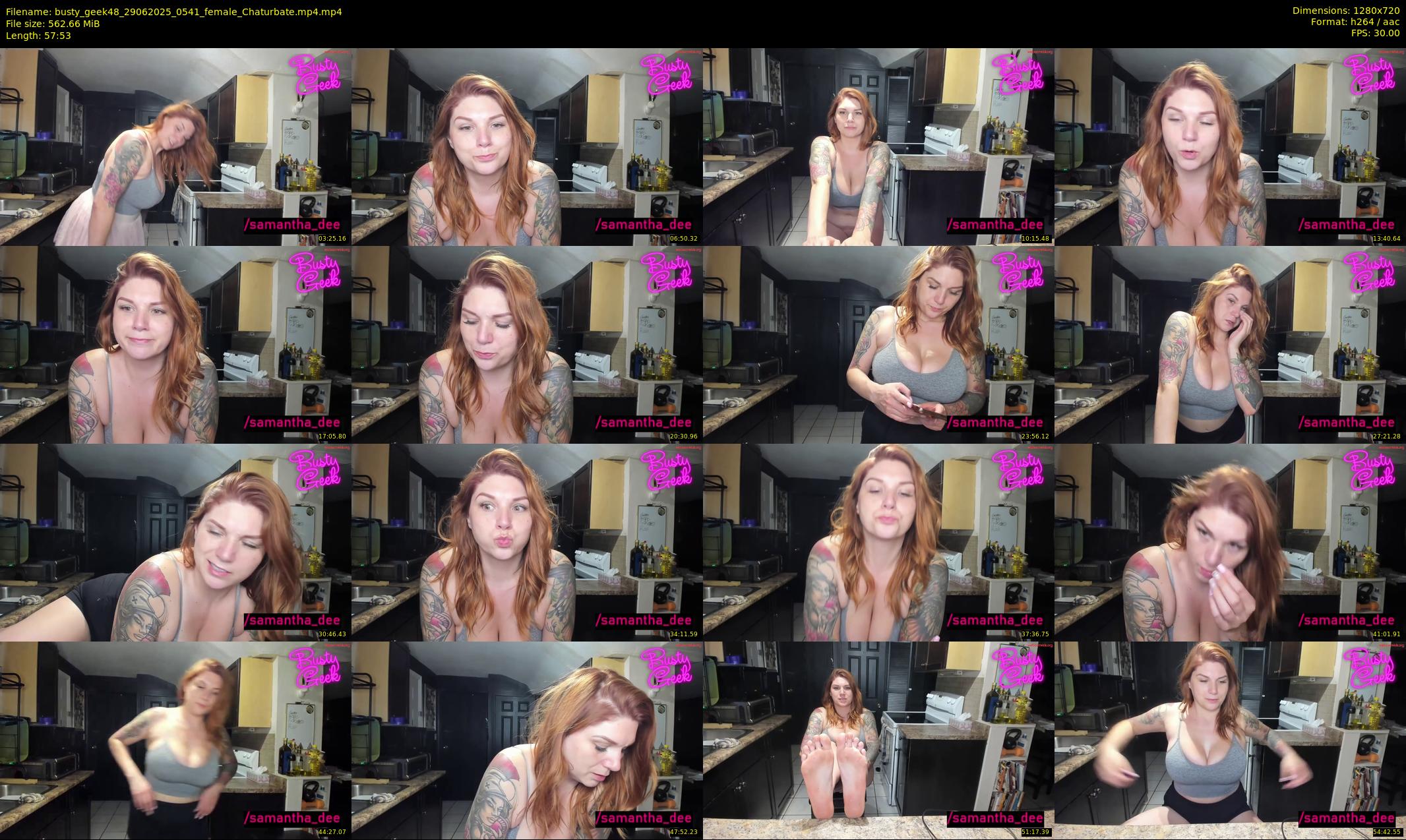 busty_geek48 — 58 minute Chaturbate female cam show recording, 720p, Jun 29, 2025