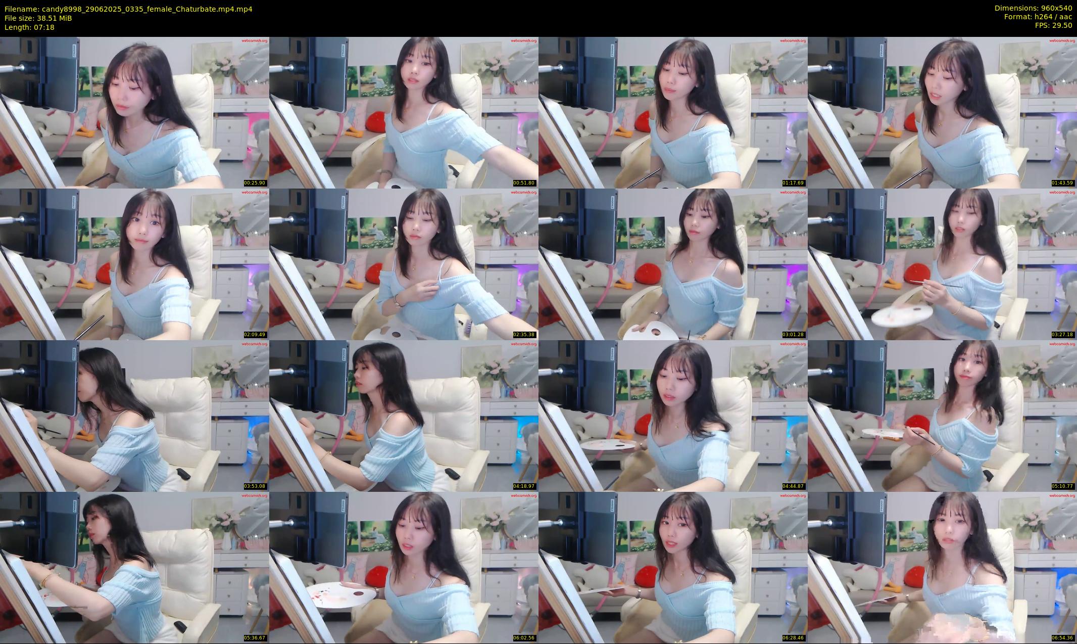 candy8998 — 8 minute Chaturbate female cam show recording, 480p, Jun 29, 2025