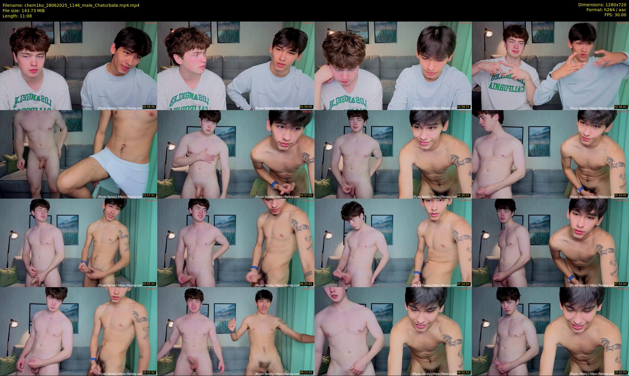 chem1ko — 12 minute Chaturbate male cam show recording, 720p, Jun 28, 2025