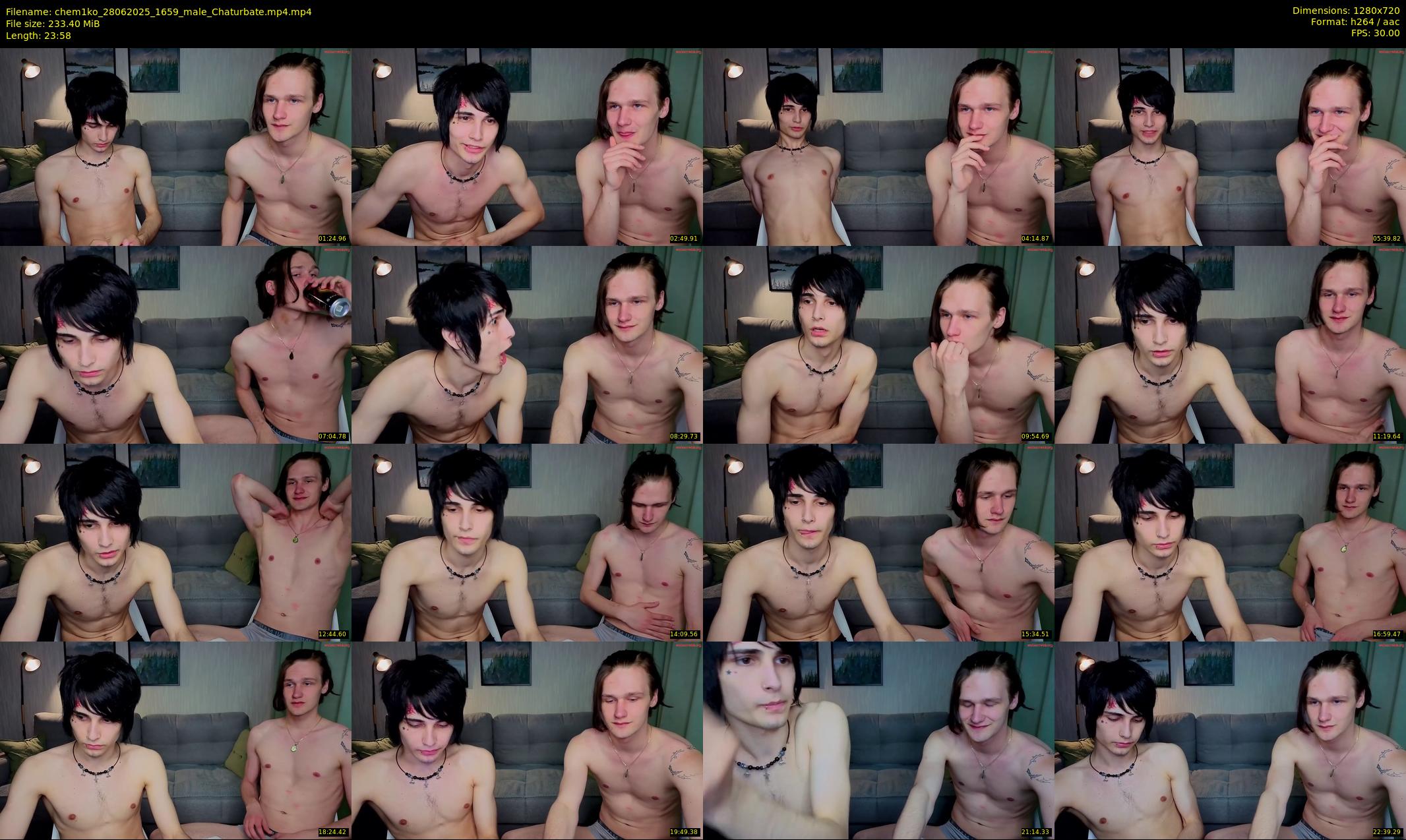 chem1ko — 24 minute Chaturbate male cam show recording, 720p, Jun 28, 2025