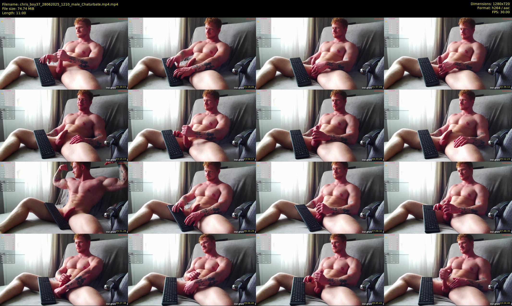 chris_boy37 — 11 minute Chaturbate male cam show recording, 720p, Jun 28, 2025