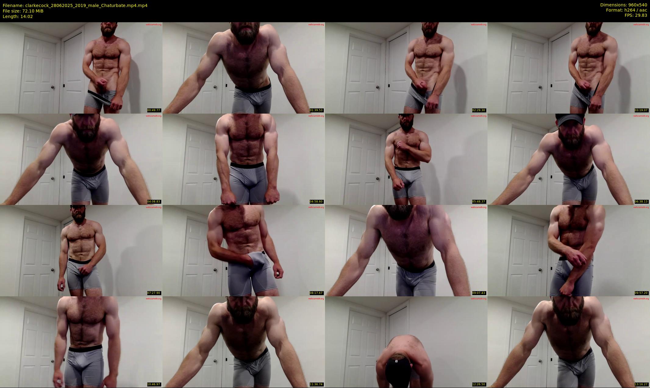 clarkecock — 15 minute Chaturbate male cam show recording, 480p, Jun 28, 2025
