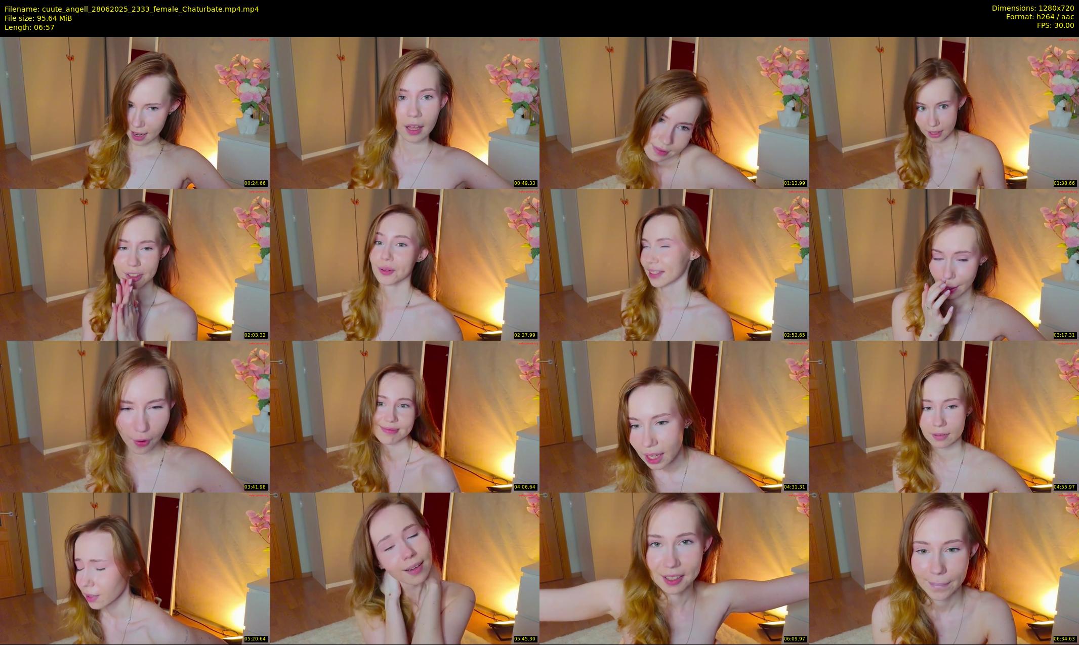 cuute_angell — 7 minute Chaturbate female cam show recording, 720p, Jun 28, 2025