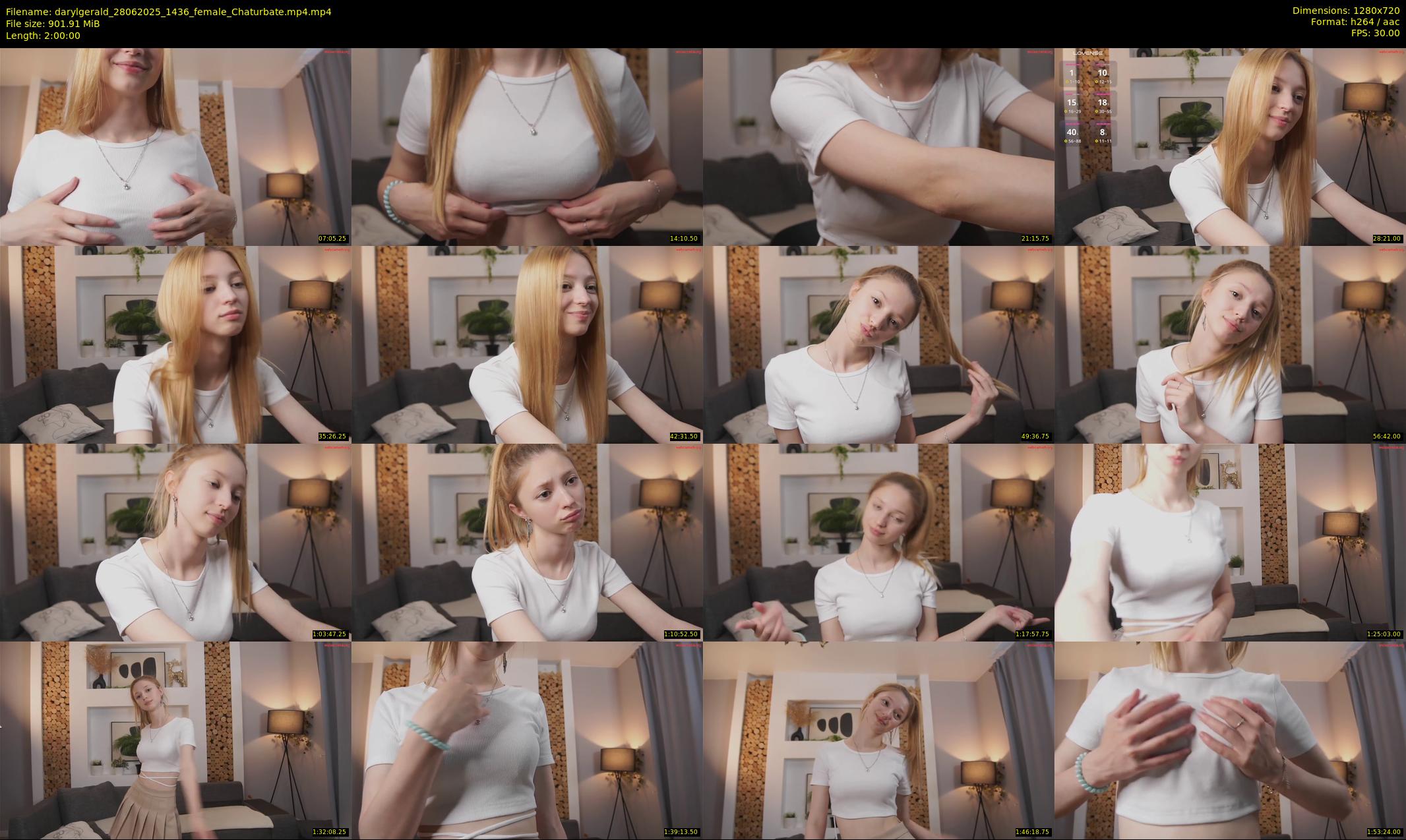darylgerald — 120 minute Chaturbate female cam show recording, 720p, Jun 28, 2025