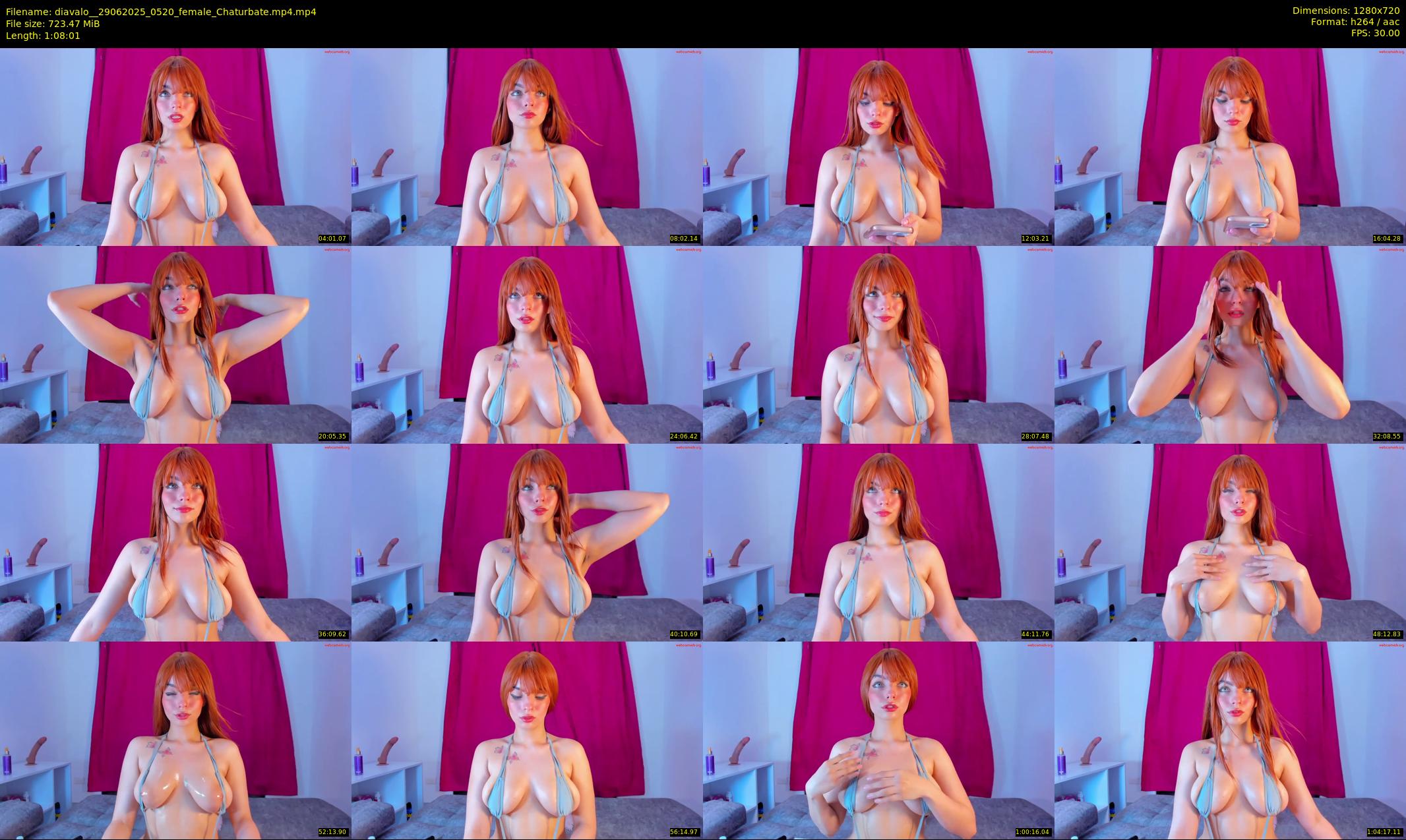 diavalo_ — 69 minute Chaturbate female cam show recording, 720p, Jun 29, 2025