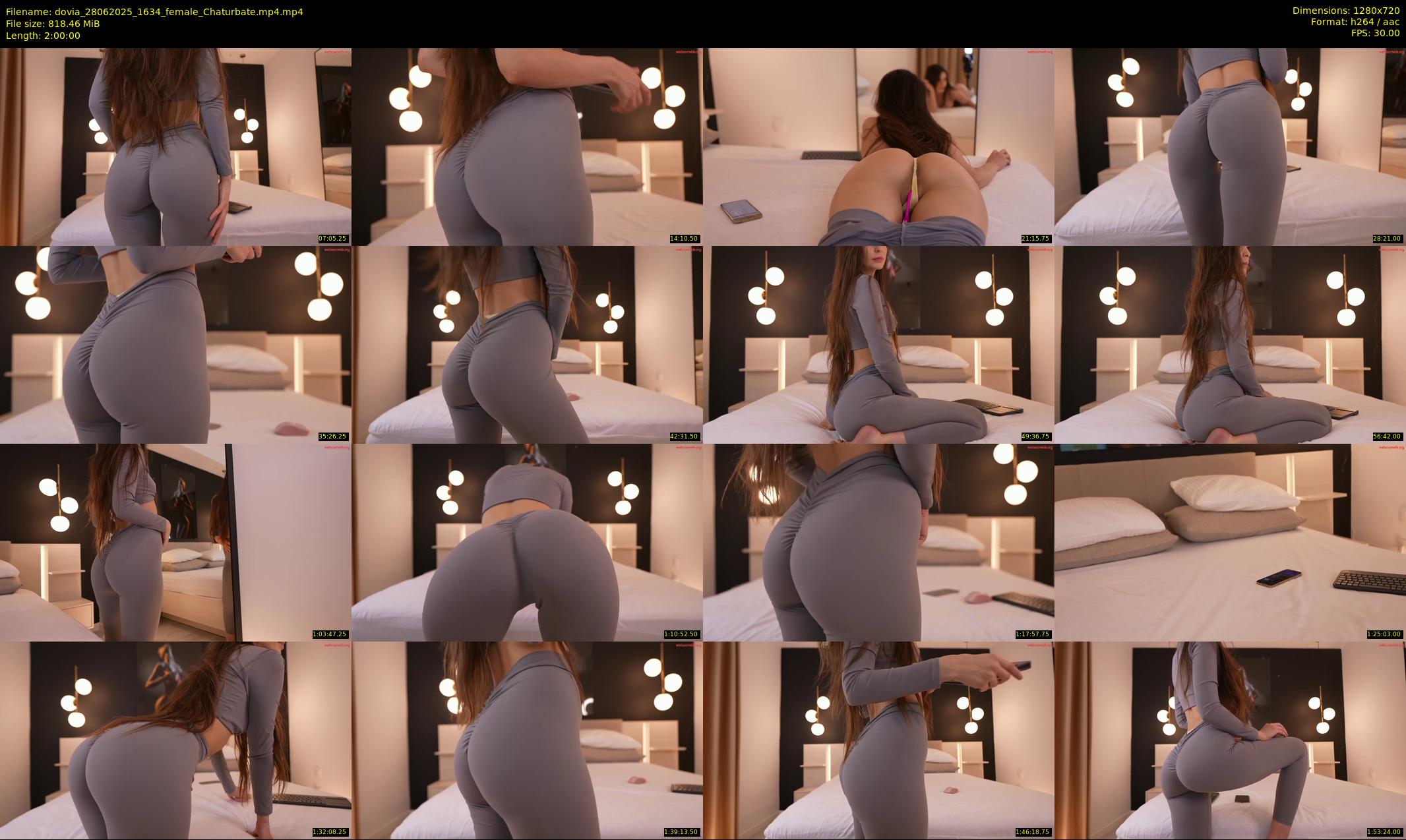 dovia — 120 minute Chaturbate female cam show recording, 720p, Jun 28, 2025
