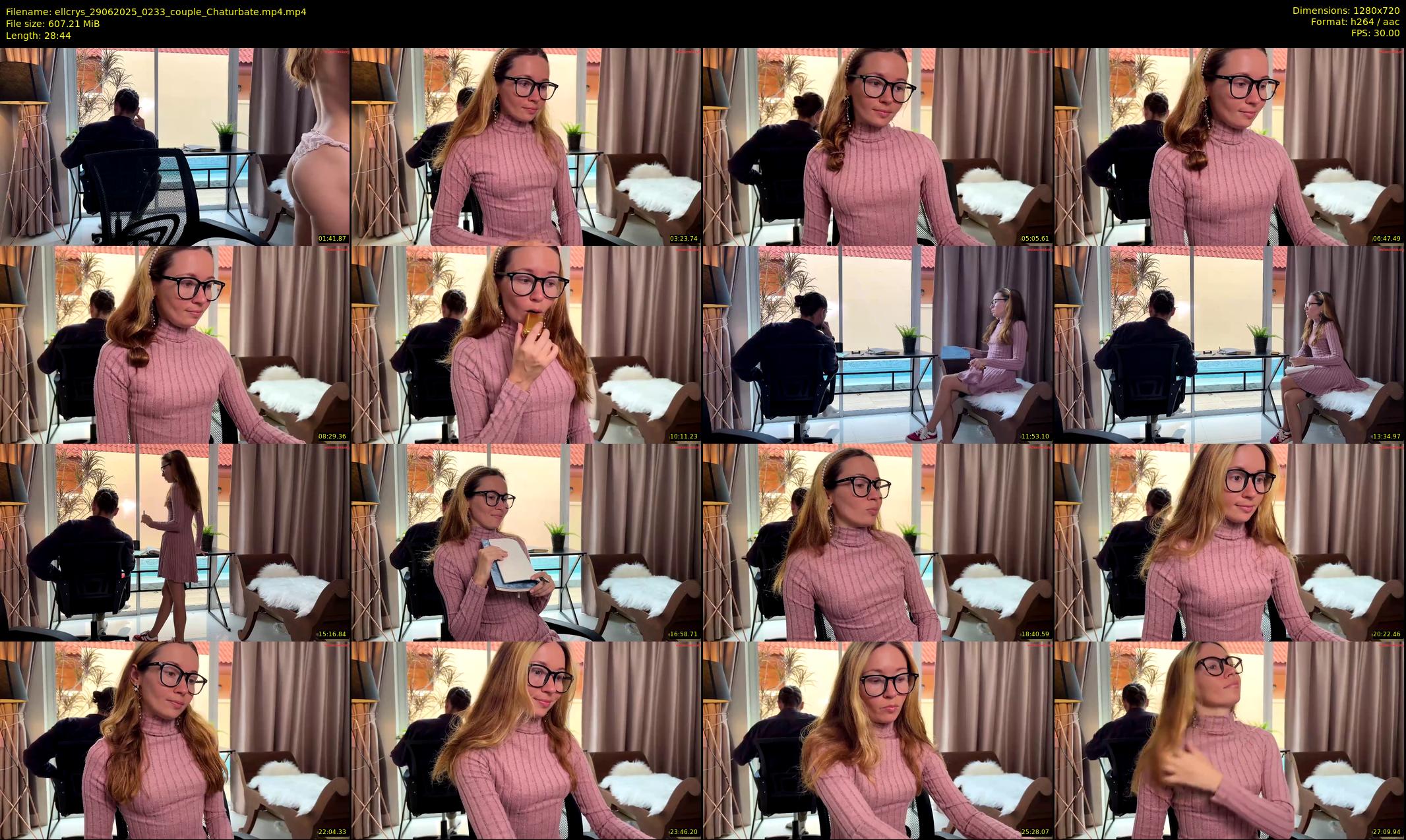 ellcrys — 29 minute Chaturbate couple cam show recording, 720p, Jun 29, 2025