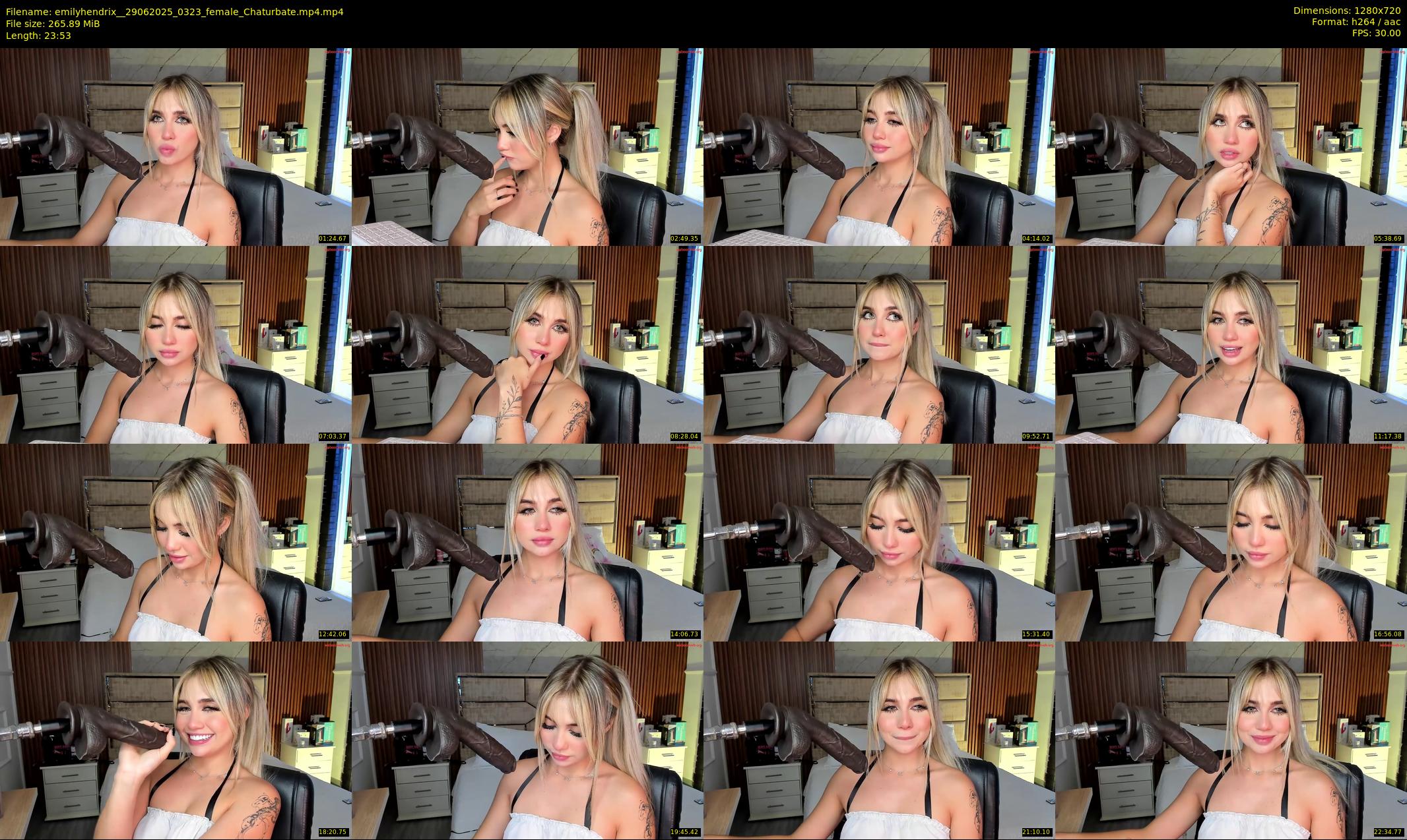 emilyhendrix_ — 24 minute Chaturbate couple cam show recording, 720p, Jun 29, 2025