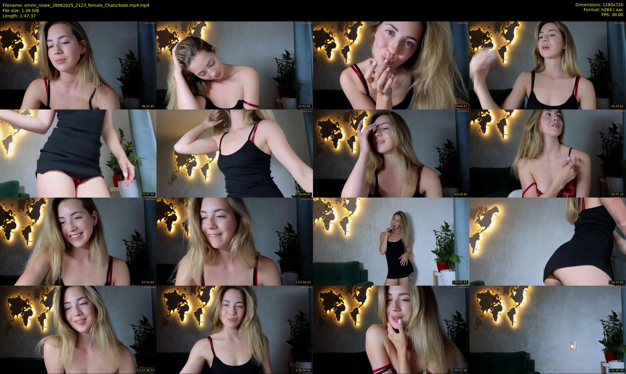 emmi_rosee — 108 minute Chaturbate female cam show recording, 720p, Jun 28, 2025