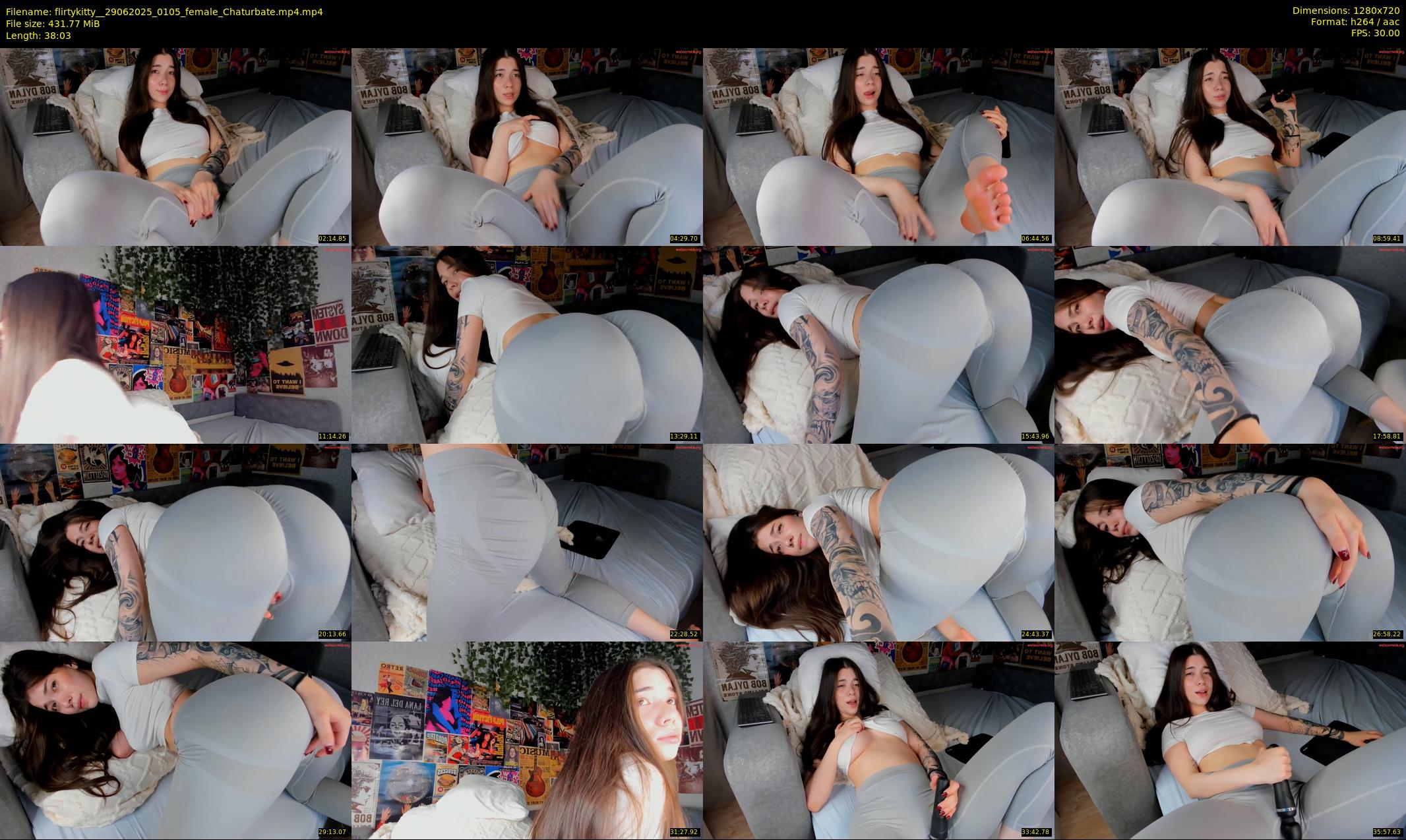 flirtykitty_ — 39 minute Chaturbate female cam show recording, 720p, Jun 29, 2025
