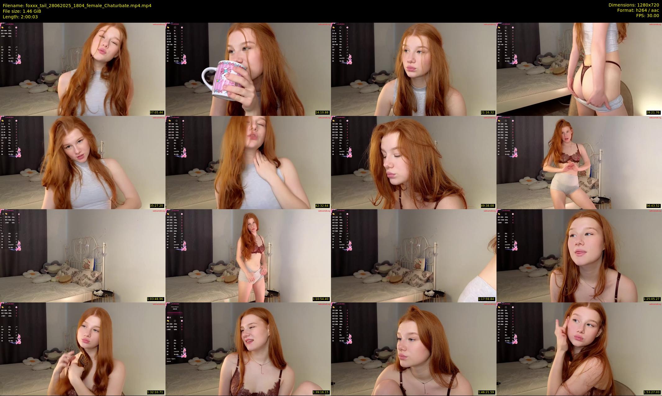 foxxx_tail — 121 minute Chaturbate female cam show recording, 720p, Jun 28, 2025