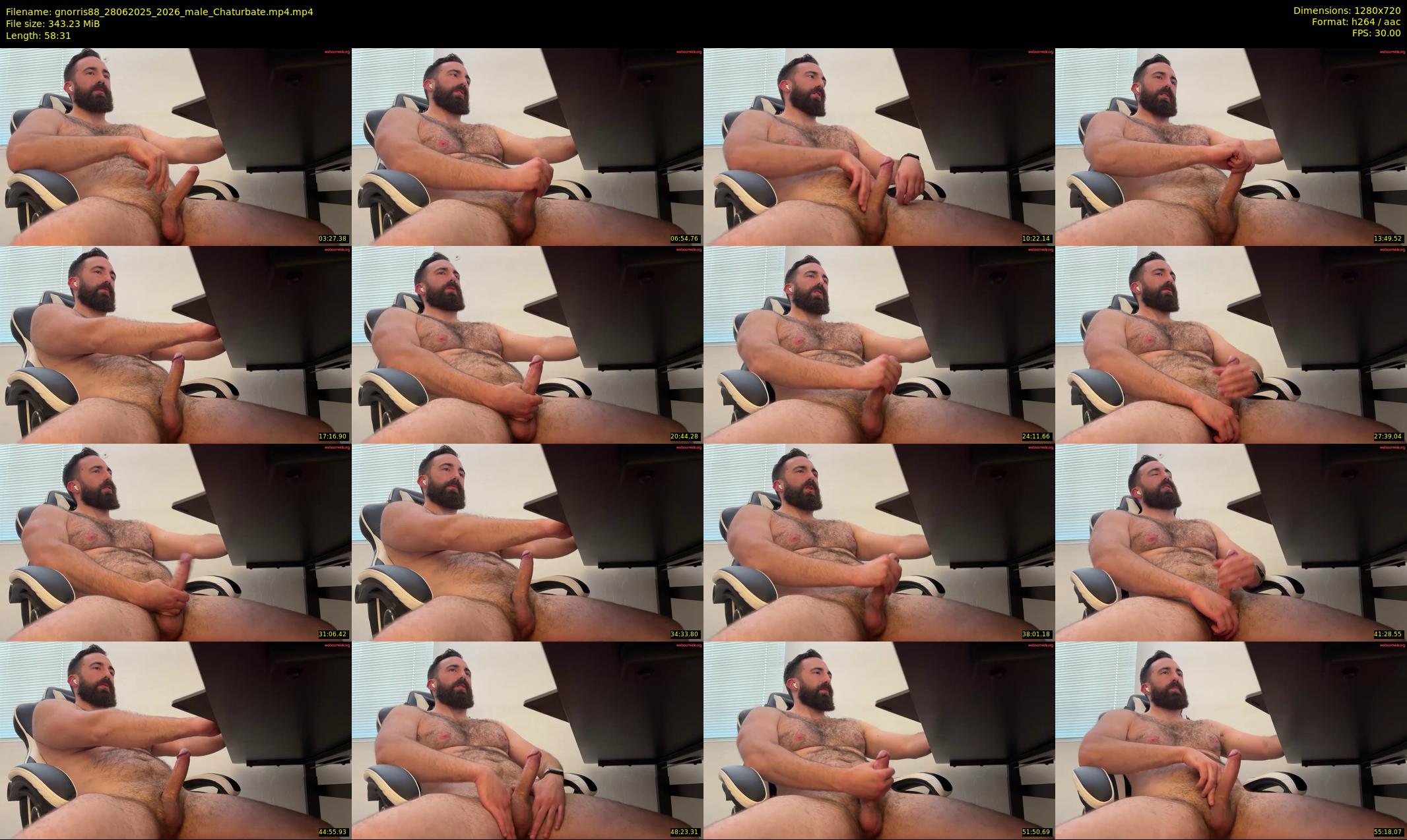 gnorris88 — 59 minute Chaturbate male cam show recording, 720p, Jun 28, 2025
