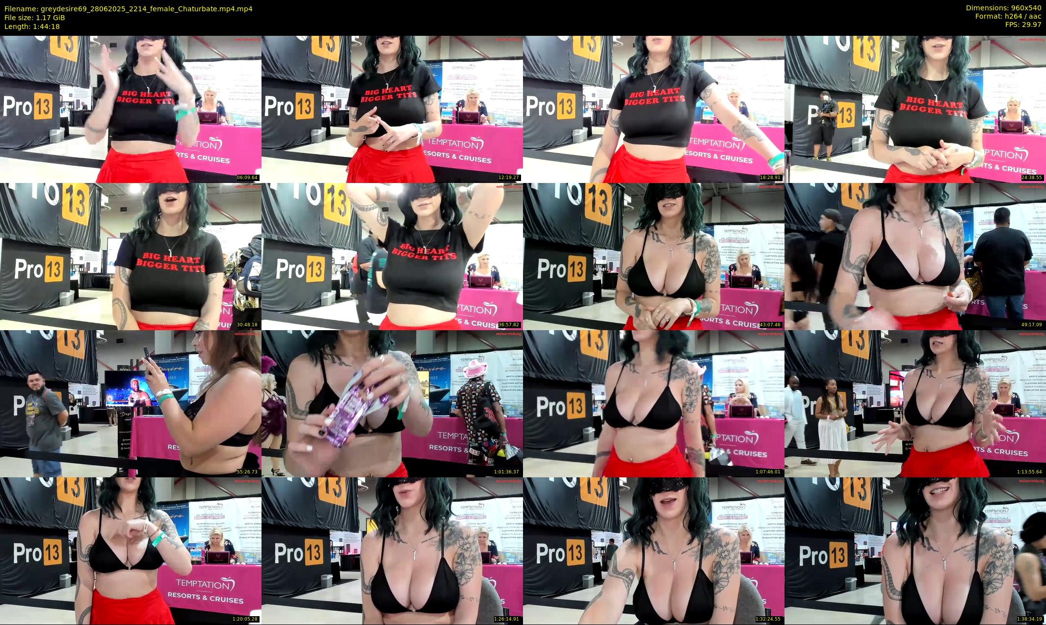 greydesire69 — 105 minute Chaturbate female cam show recording, 480p, Jun 28, 2025