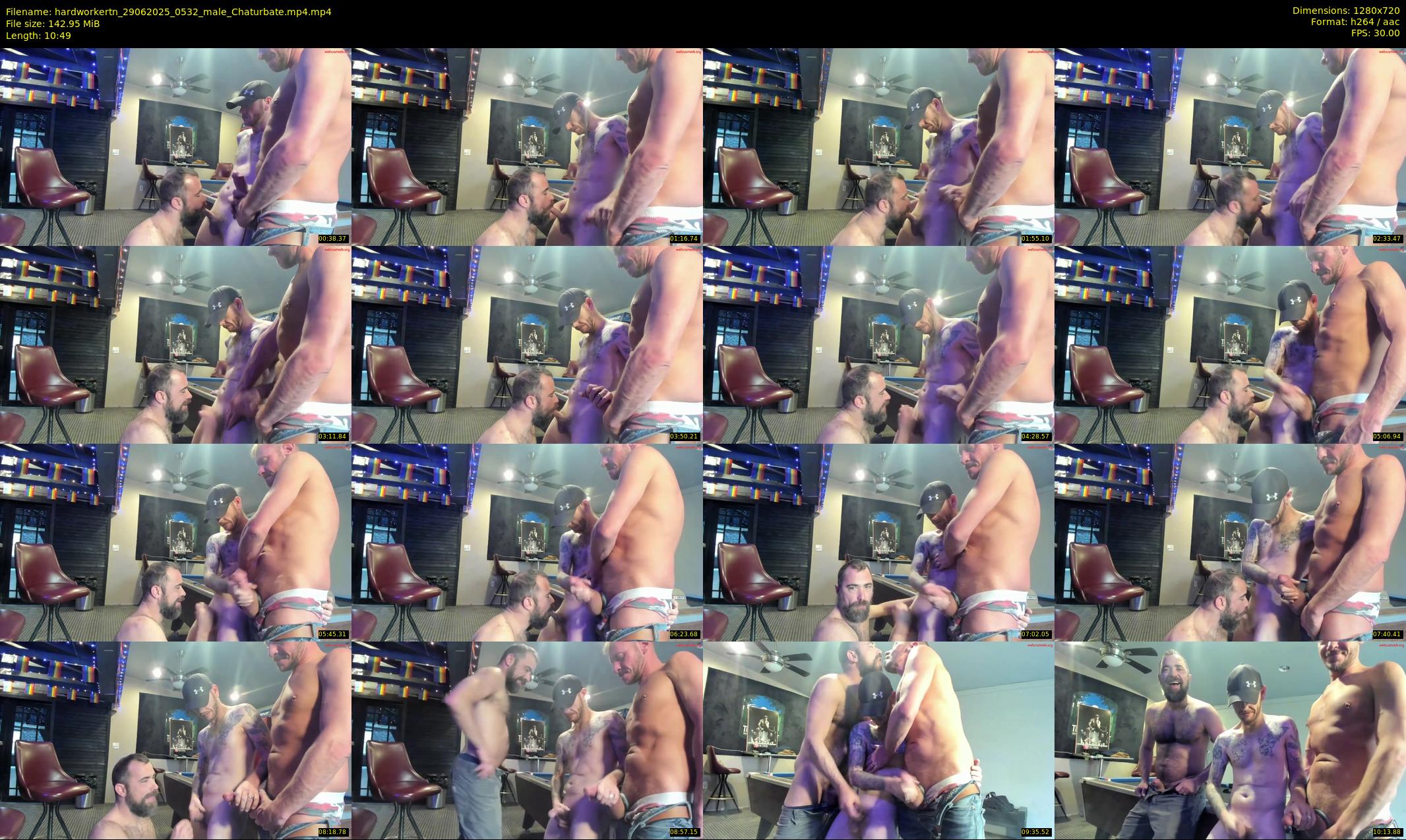 hardworkertn — 11 minute Chaturbate male cam show recording, 720p, Jun 29, 2025