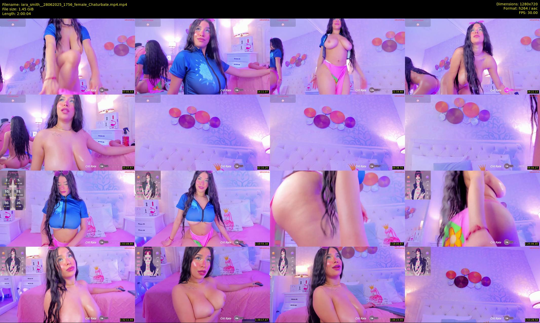 iara_smith_ — 121 minute Chaturbate female cam show recording, 720p, Jun 28, 2025