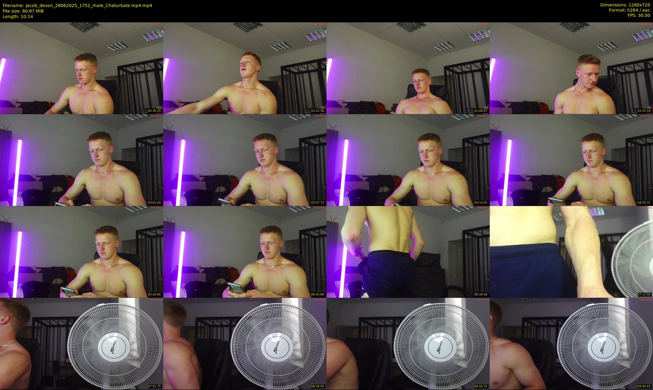jacob_devon — 11 minute Chaturbate male cam show recording, 720p, Jun 28, 2025