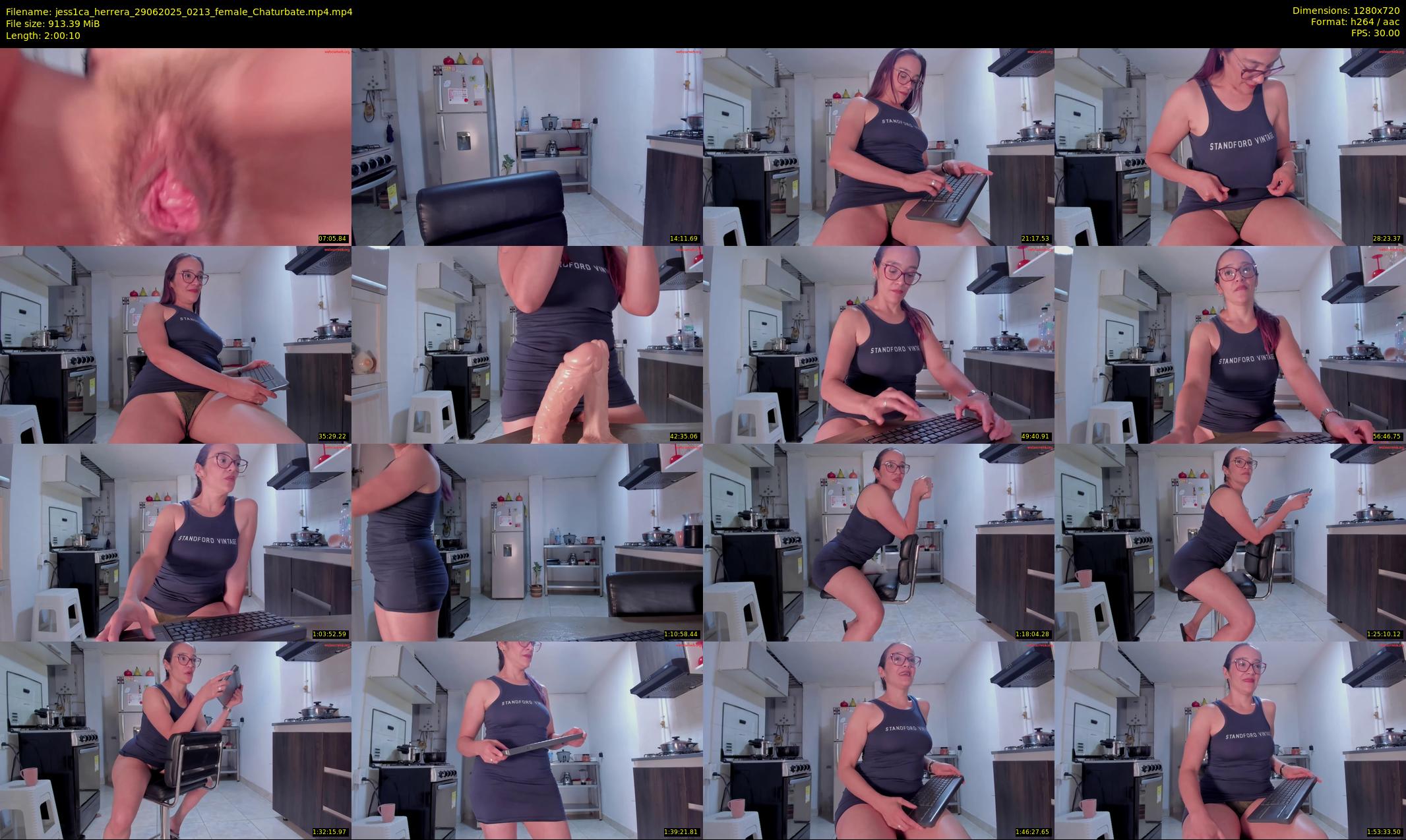 jess1ca_herrera — 121 minute Chaturbate female cam show recording, 720p, Jun 29, 2025