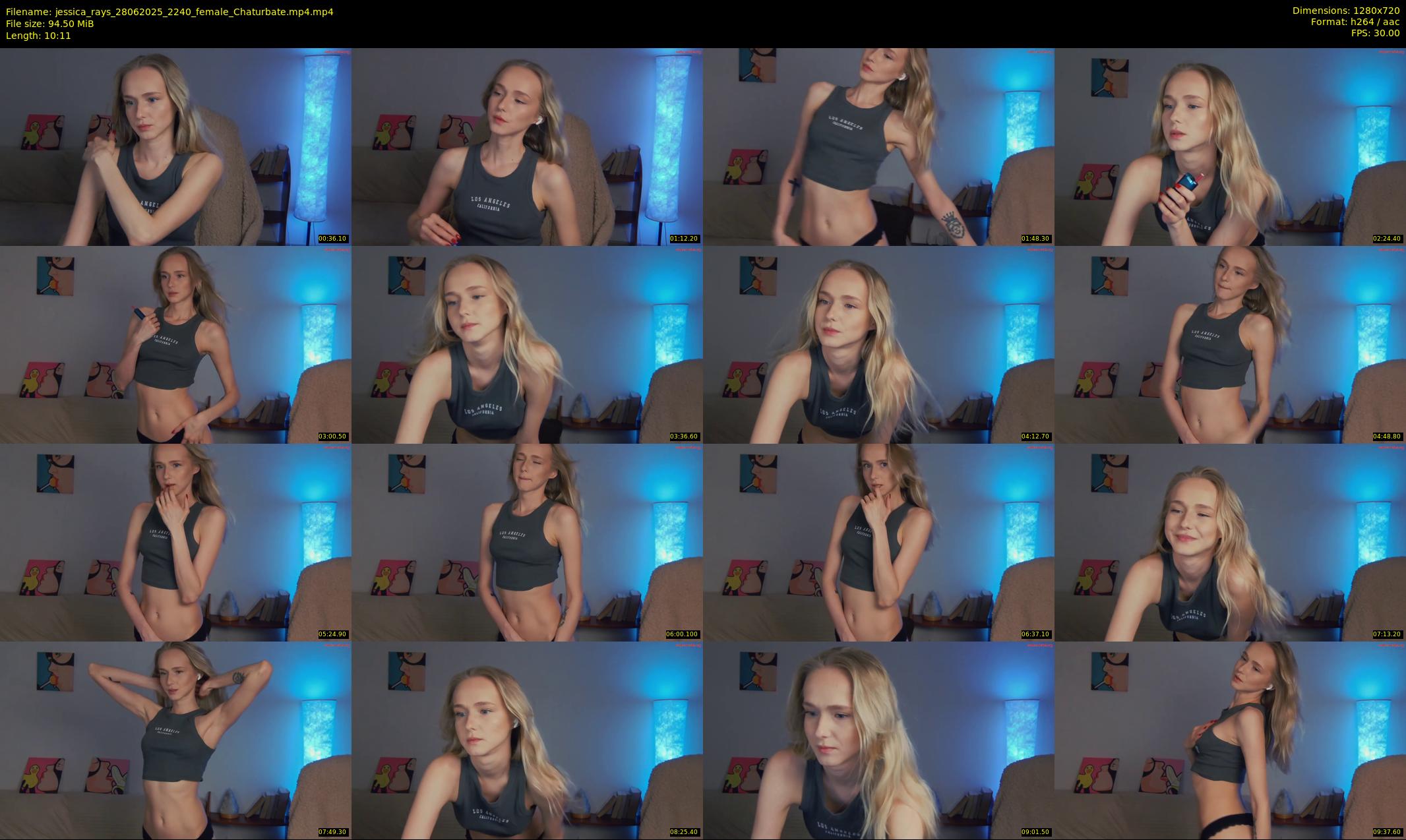 jessica_rays — 11 minute Chaturbate couple cam show recording, 720p, Jun 28, 2025
