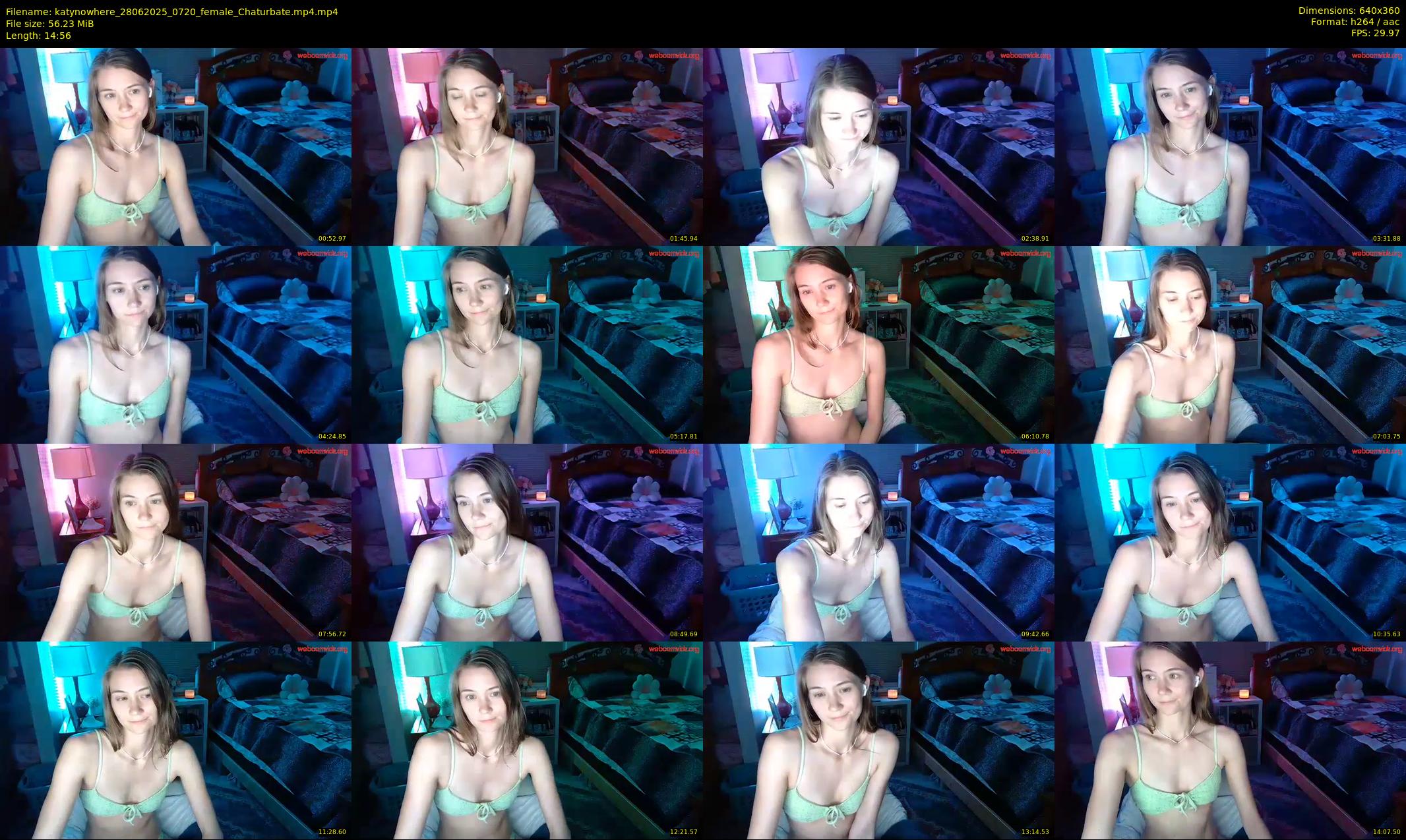 katynowhere — 15 minute Chaturbate female cam show recording, 360p, Jun 28, 2025