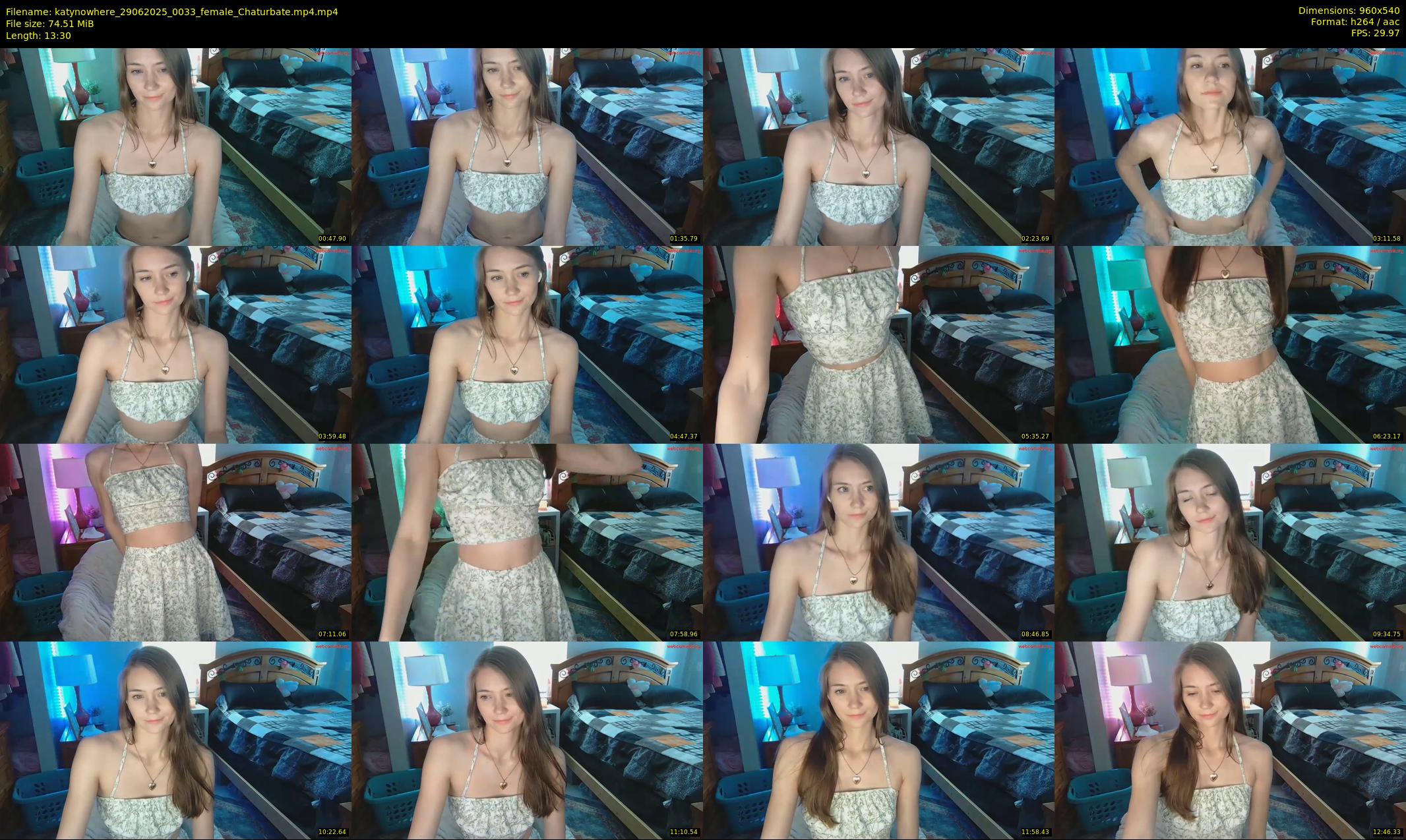 katynowhere — 14 minute Chaturbate female cam show recording, 480p, Jun 29, 2025