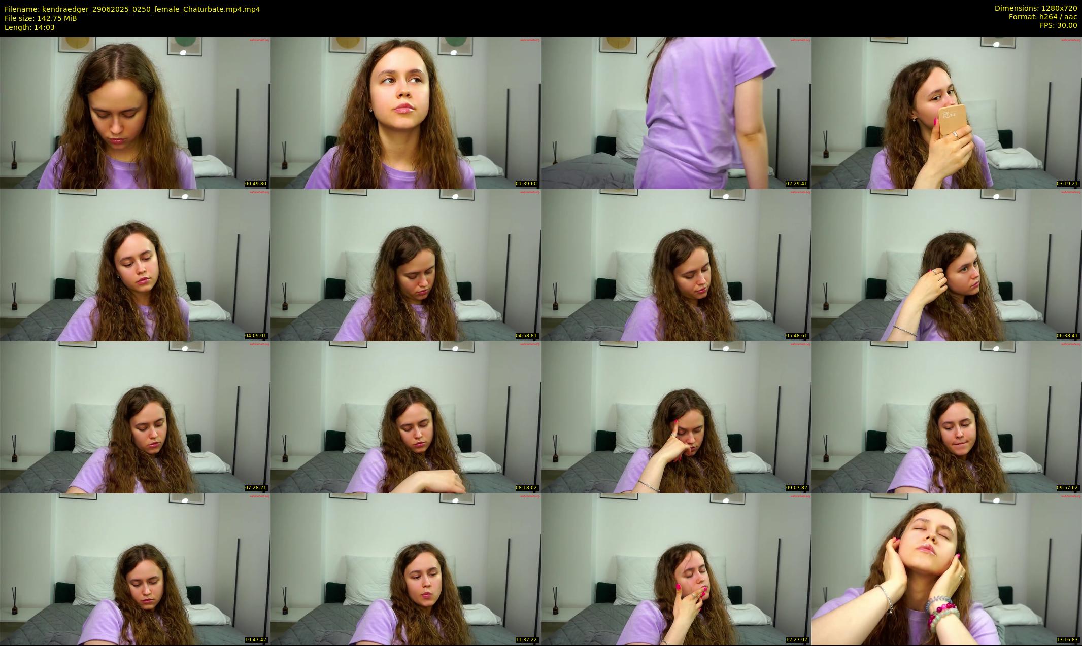 kendraedger — 15 minute Chaturbate female cam show recording, 720p, Jun 29, 2025