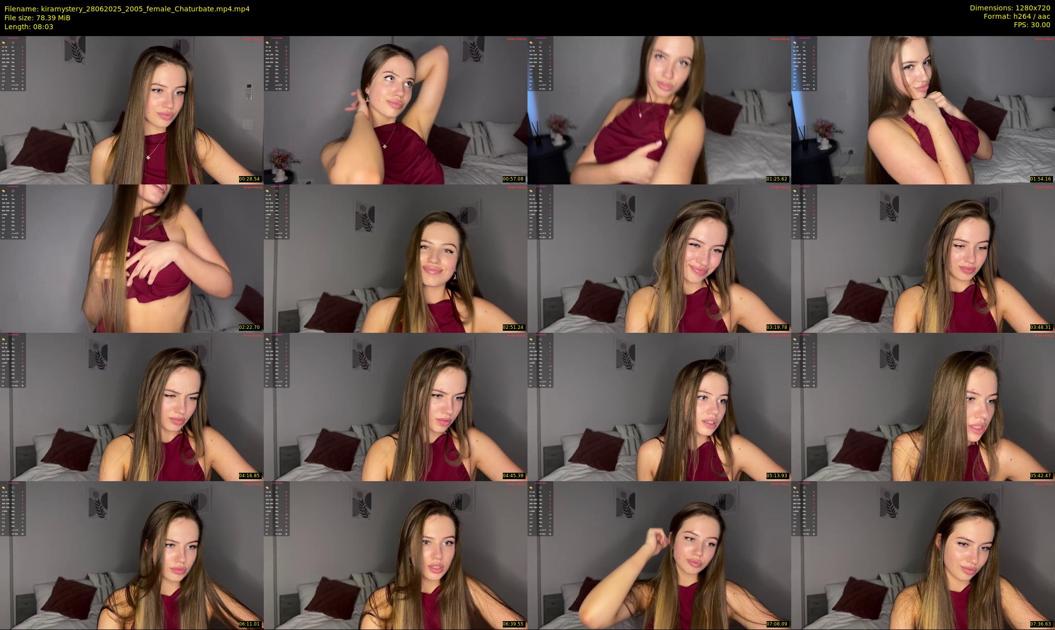 kiramystery — 9 minute Chaturbate female cam show recording, 720p, Jun 28, 2025
