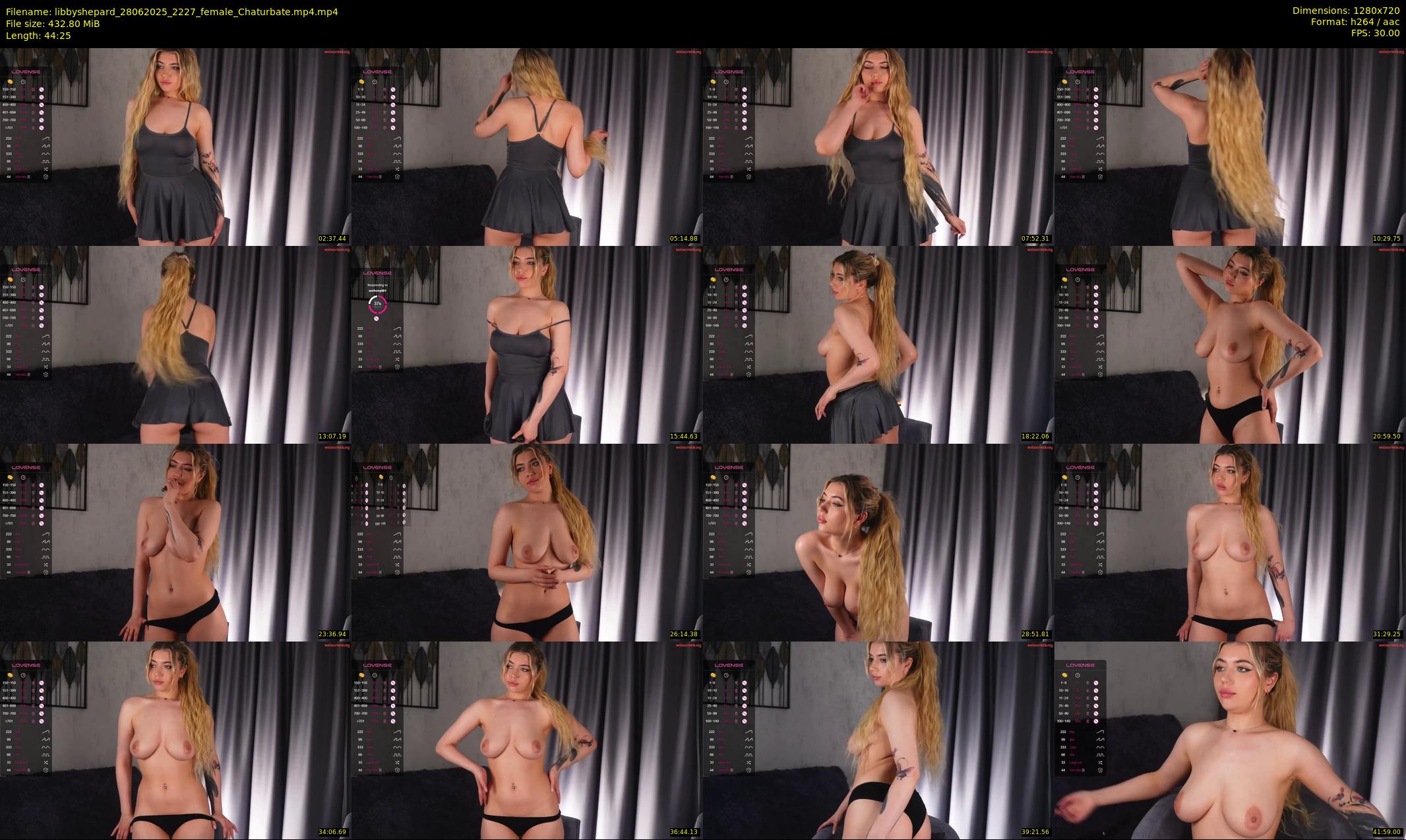 libbyshepard — 45 minute Chaturbate female cam show recording, 720p, Jun 28, 2025