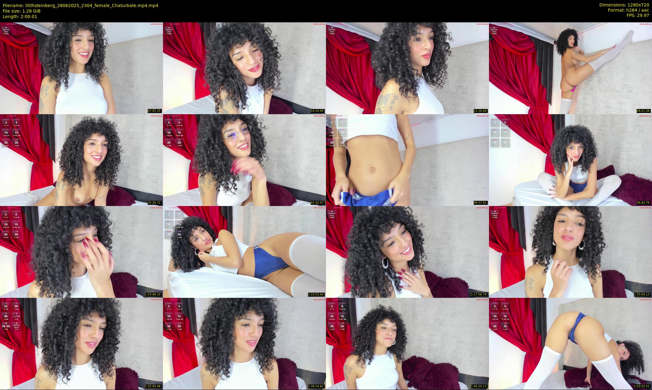 lilithsteinberg — 121 minute Chaturbate female cam show recording, 720p, Jun 28, 2025